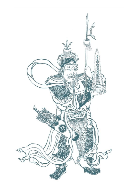 佛教四天王有五个,道教的四灵官也是五个?