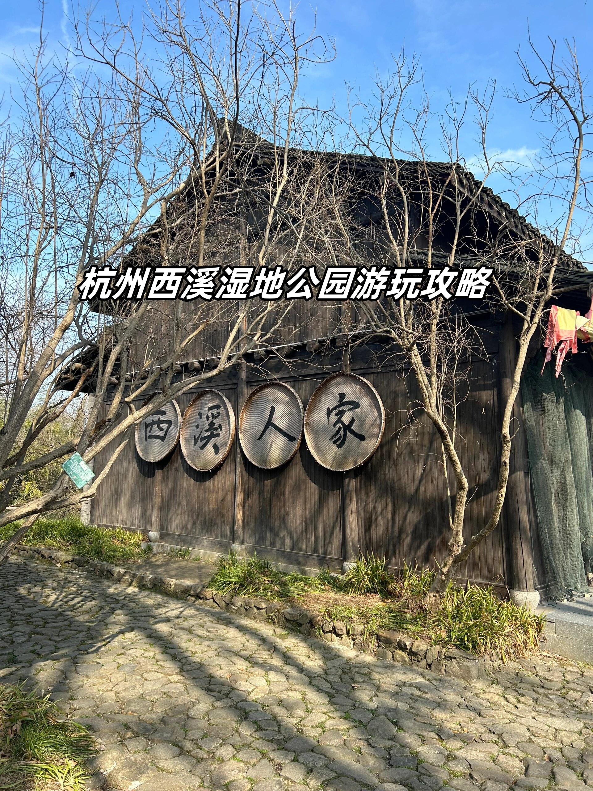 西溪湿地公园入口图片