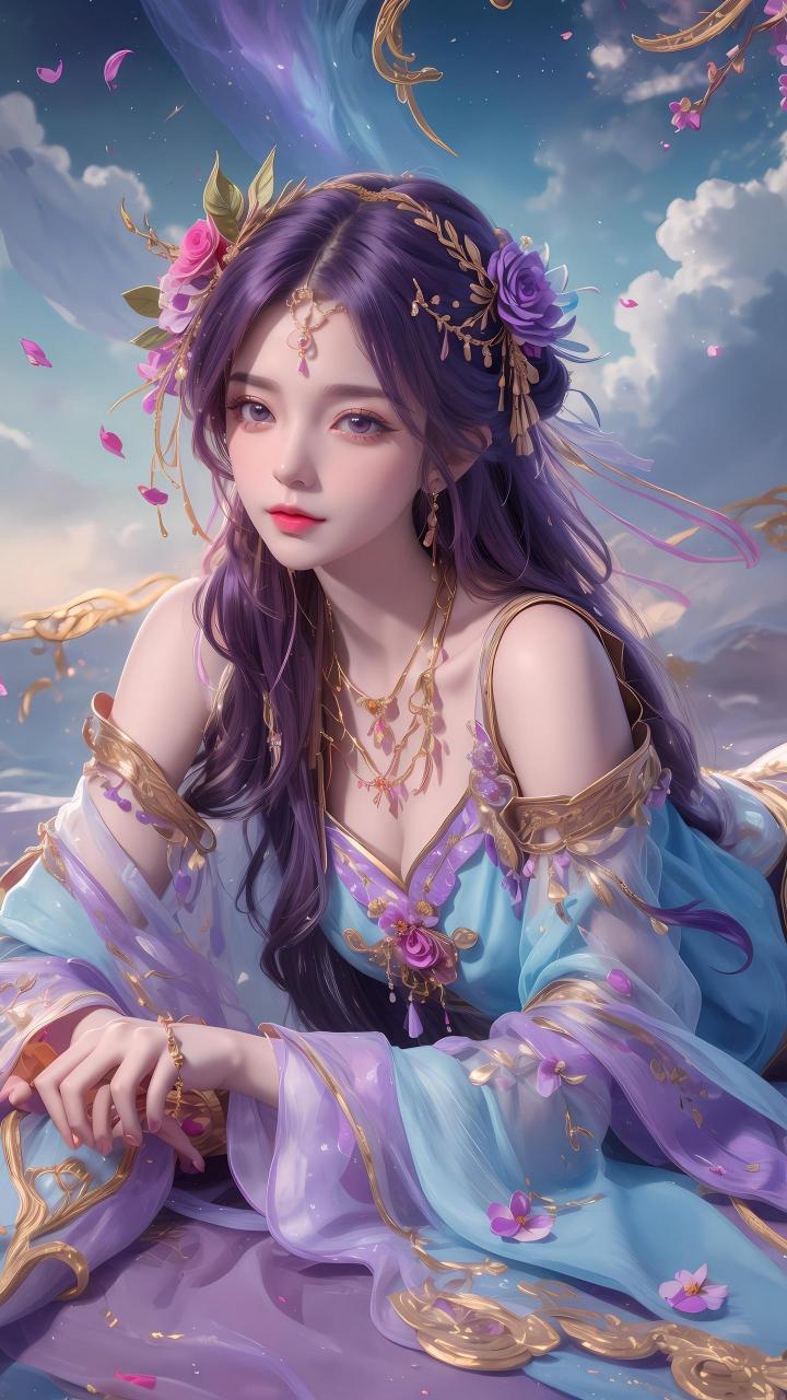 完美世界# #壁纸# #ai国漫美女# 云曦