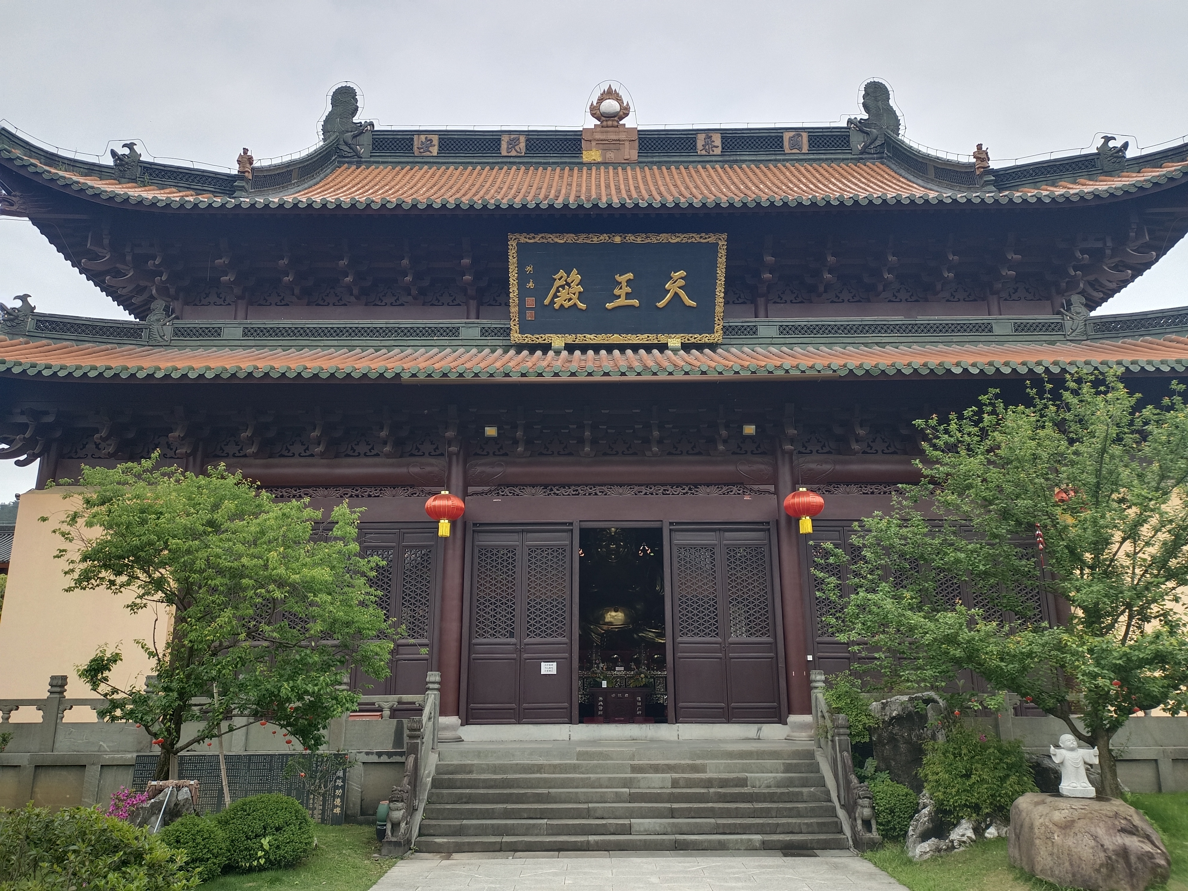 佛堂双林寺图片