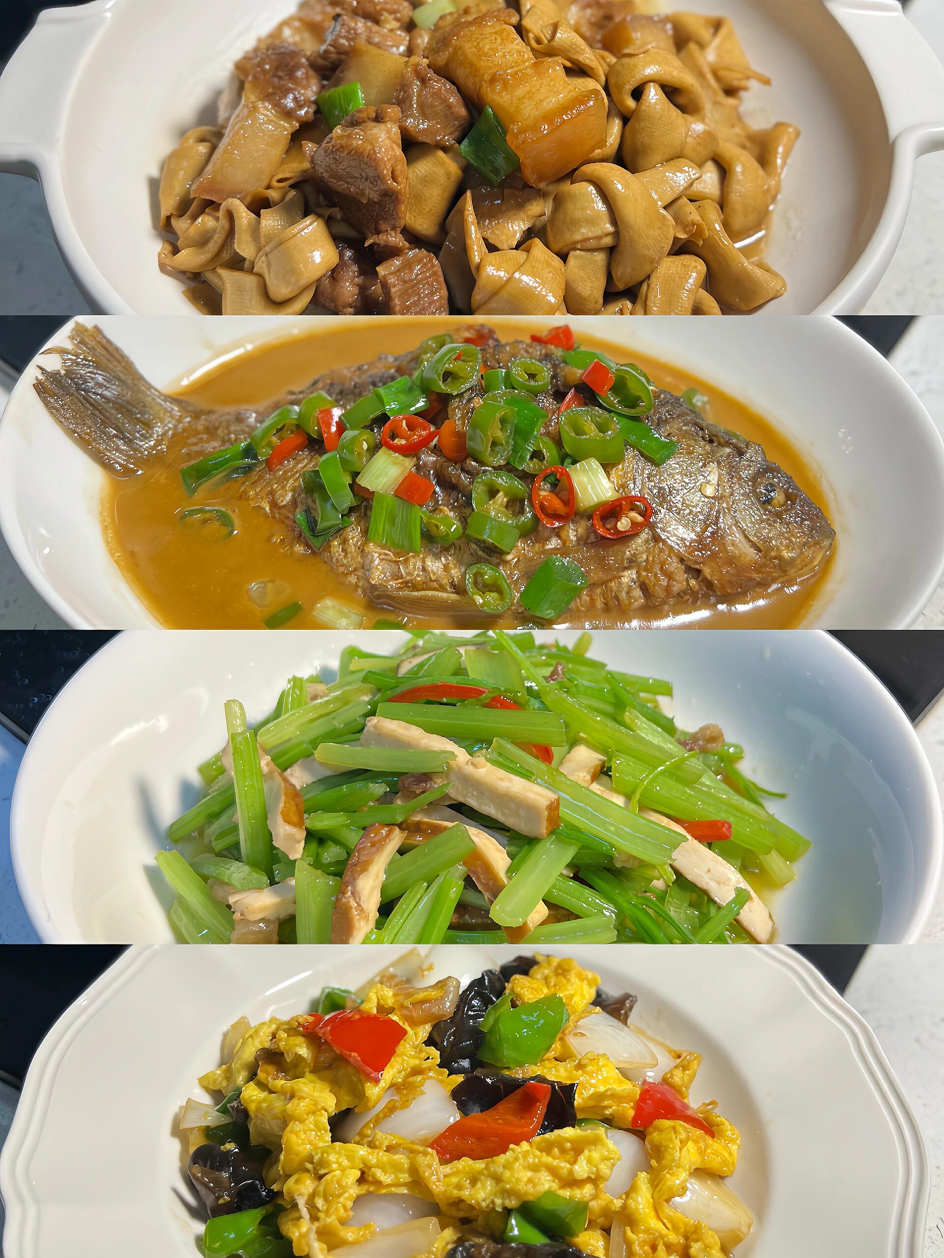 希望家人每天能吃到更多的食物 补充更多的营养 分享我的一周菜谱
