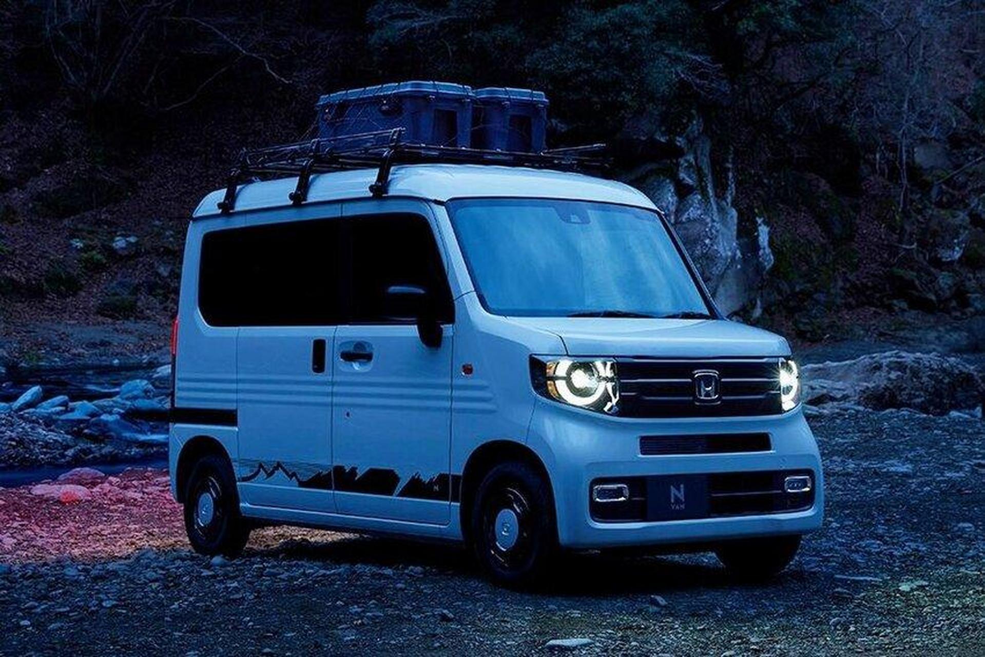 本田n-系列回应三菱delica mini的挑战,推出n-van style nature户外