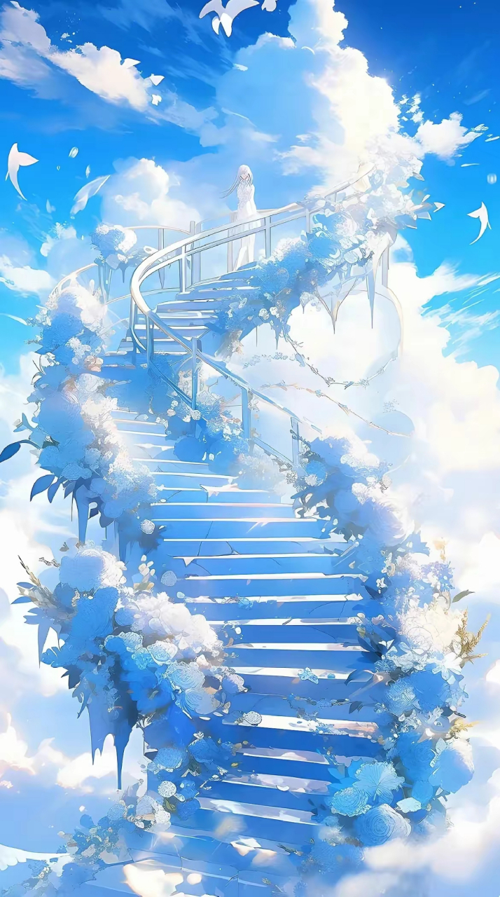 壁纸分享～这是通往天国的阶梯吗