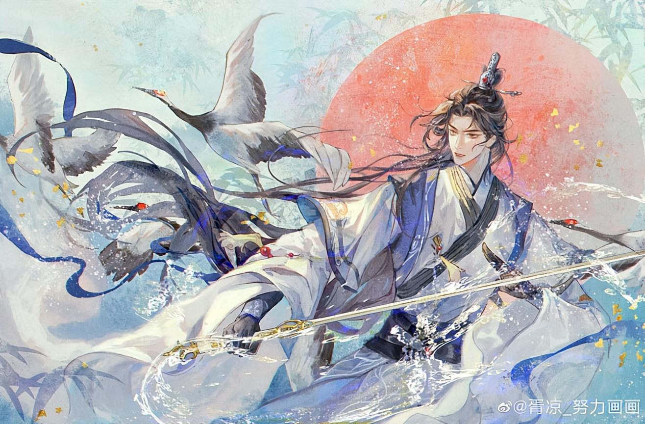 编辑 | 柳色黄插画师 | 胥凉_努力画画辛弃疾,原字坦夫,后改字幼安