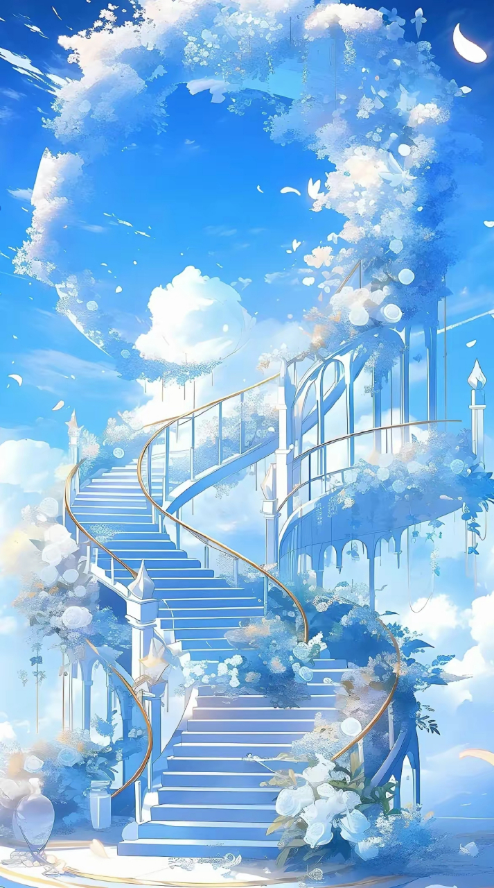 壁纸分享～这是通往天国的阶梯吗