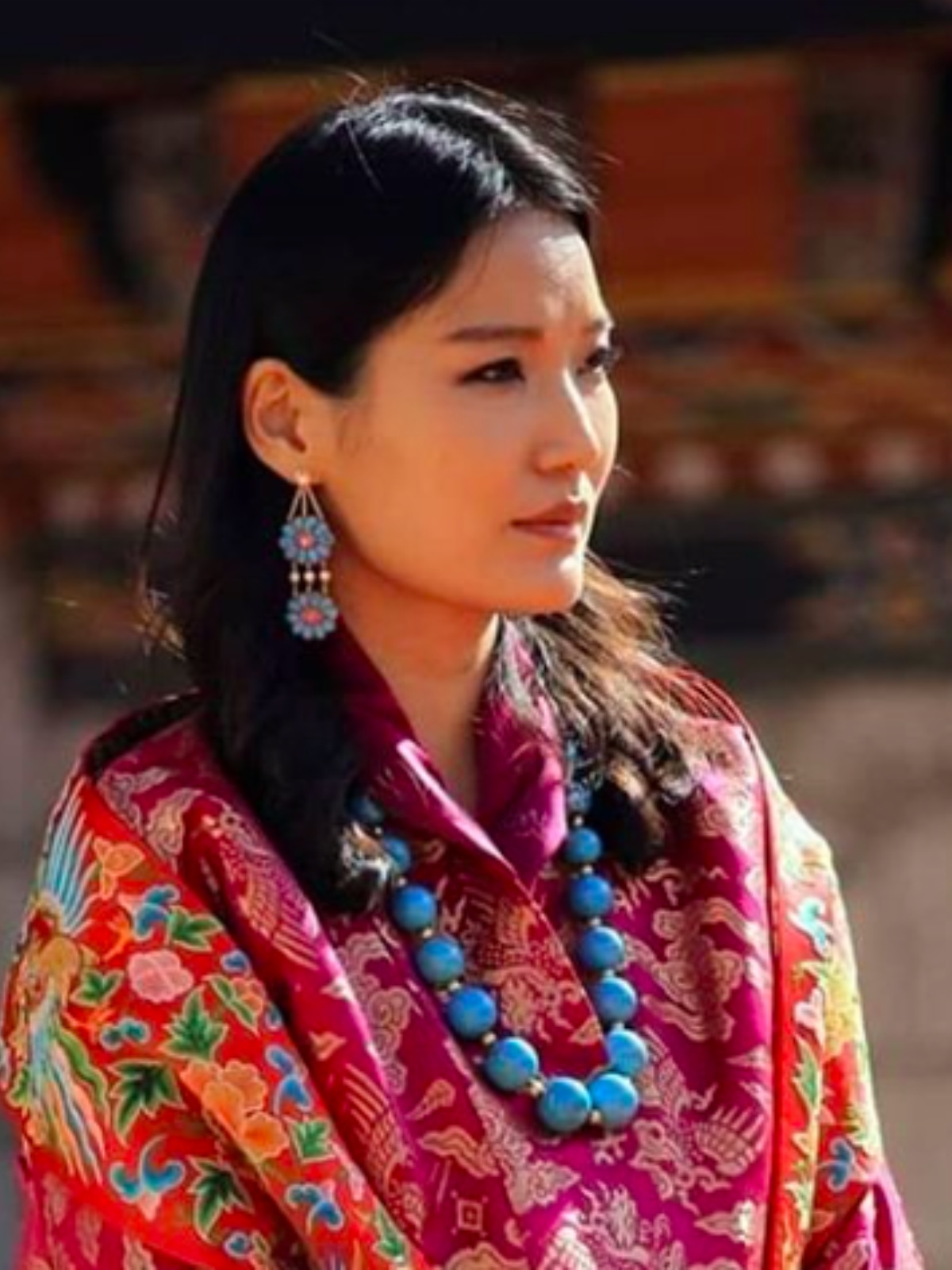 吉增·佩玛不丹王后被誉为冰山美人