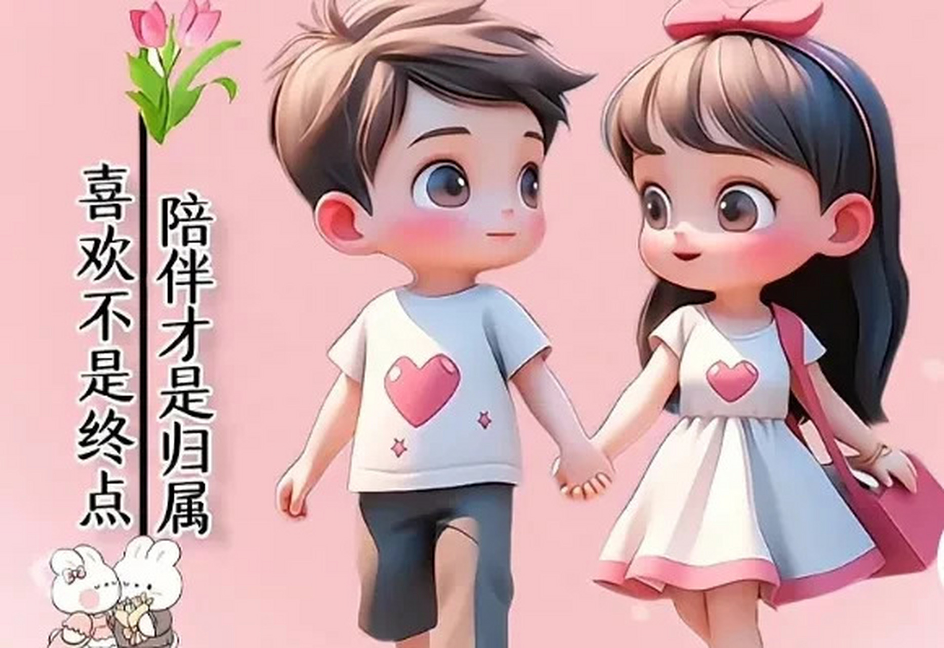 他们相知相爱却无法相伴相依.