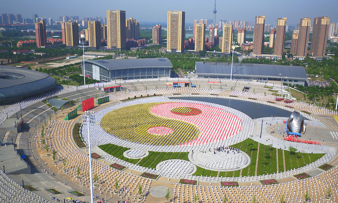 proso体育场馆工程案例河南焦作市太极体育中心高清线阵音响系统