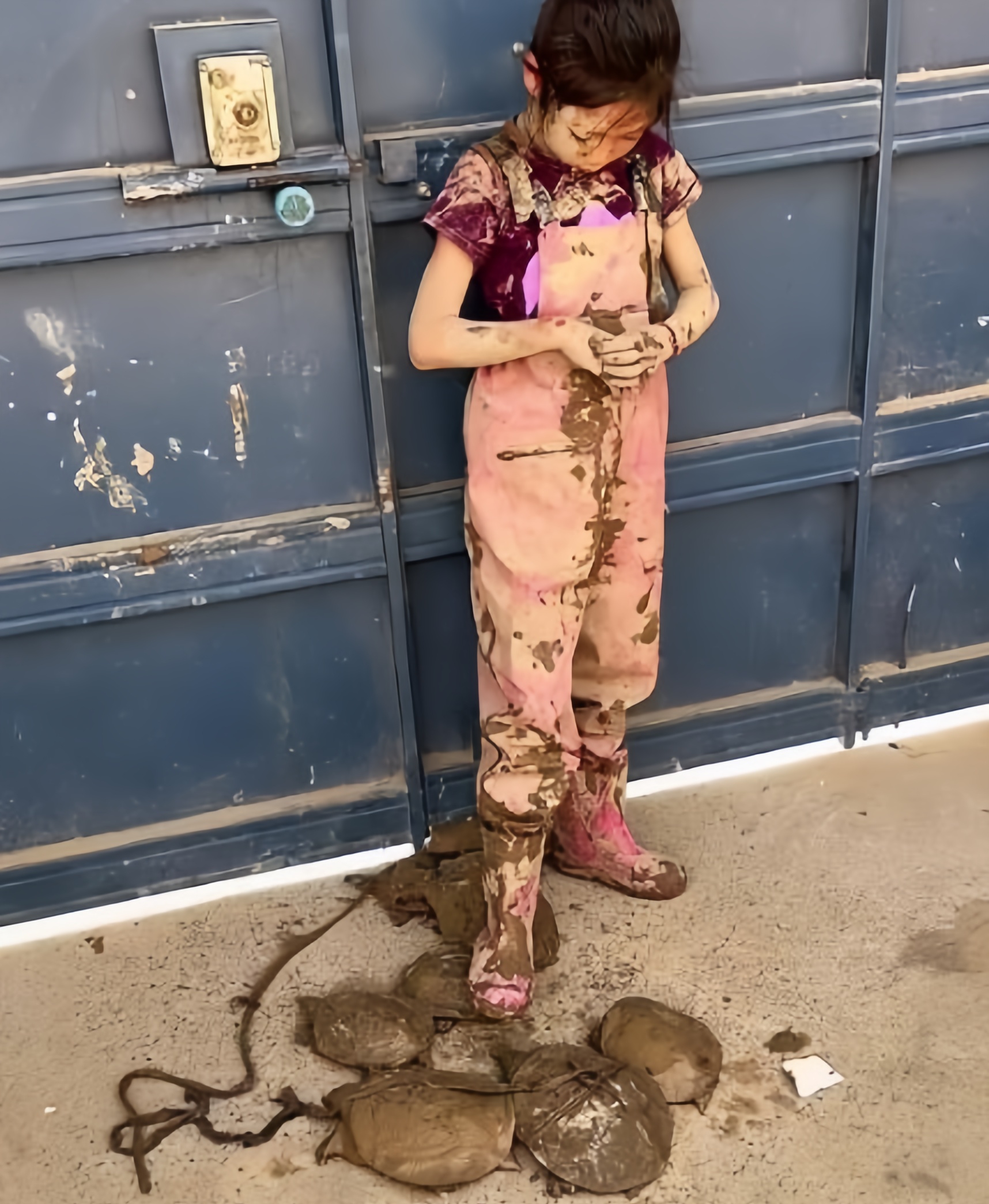 我家女儿小时候特别乖巧,也特别听话