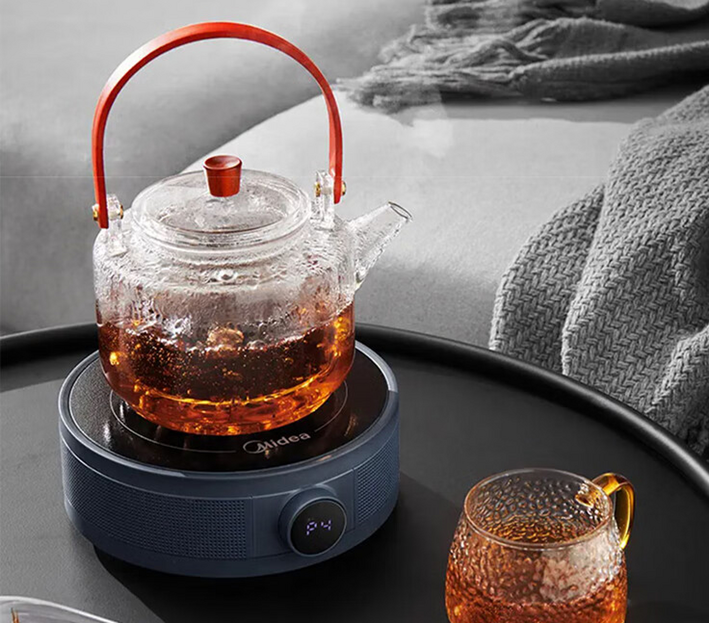 美的(midea)电陶炉煮茶器,办公室养生泡茶煮茶炉,家用小型电磁炉烧水