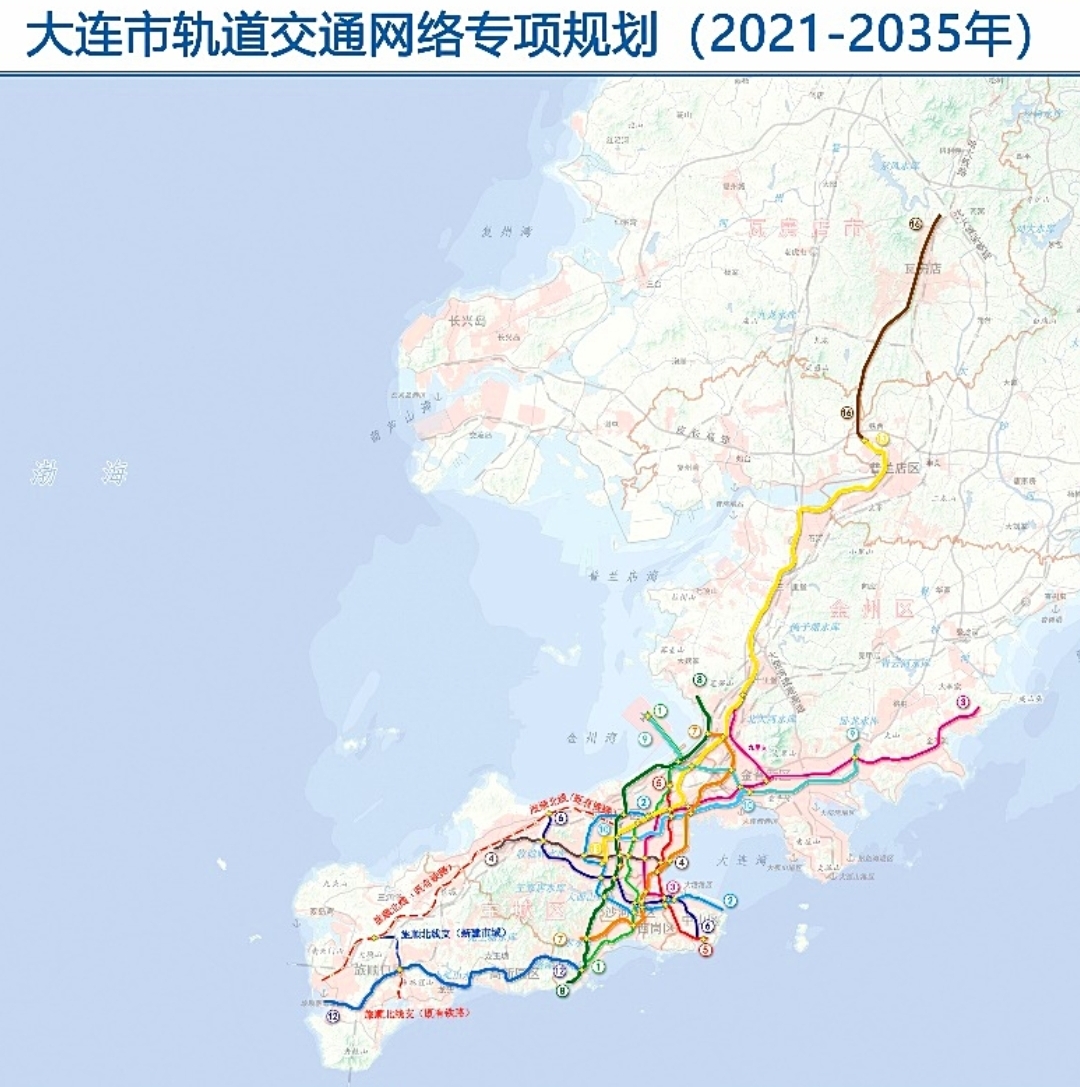 大连地铁7号线2020图片