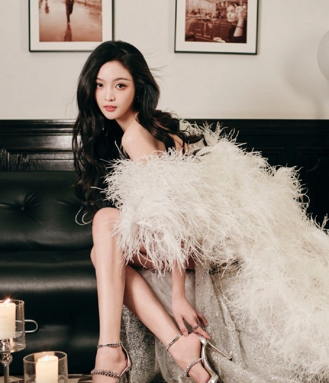 吴宣仪貌美肤白,魅力加倍!