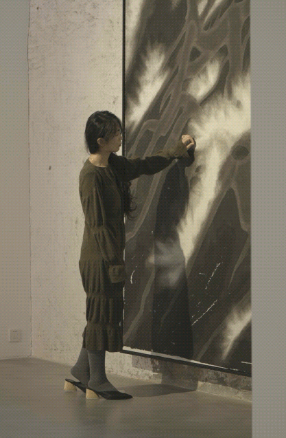 黄丹新水墨画丨用极简的色彩描绘万物,用极简的语言传递内容