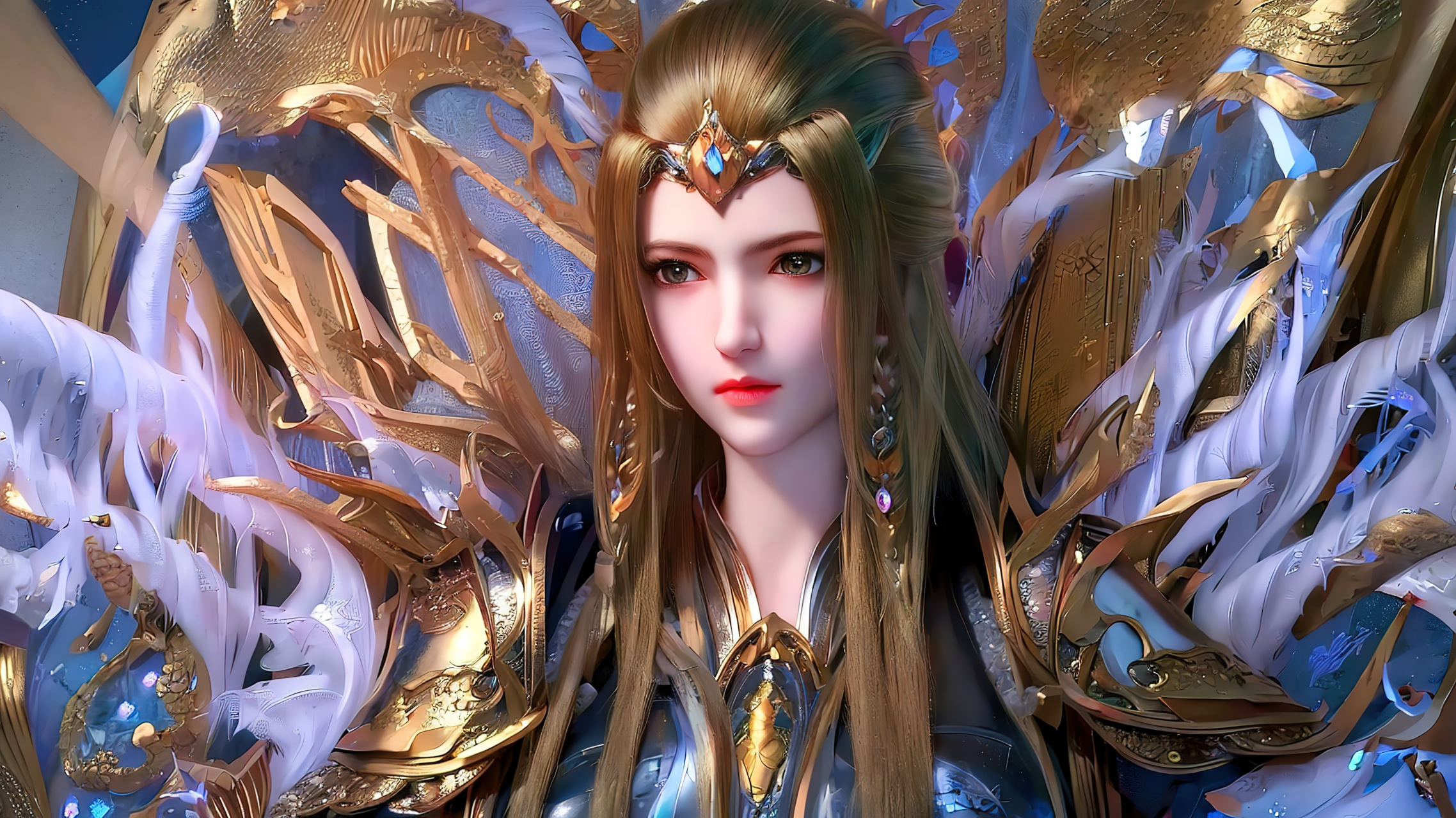 做点有意义的事#   国漫女神 | 天使彦 | 战衣 壁纸 #雄兵连#  把 