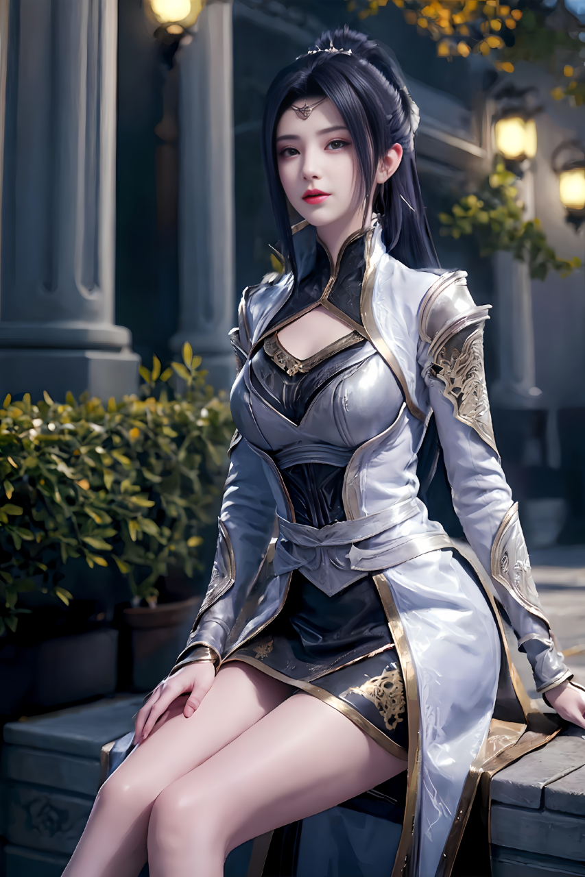 国漫女神|《斗破苍穹》夭夜公主ai高清手机壁纸:护卫加玛帝国,参与