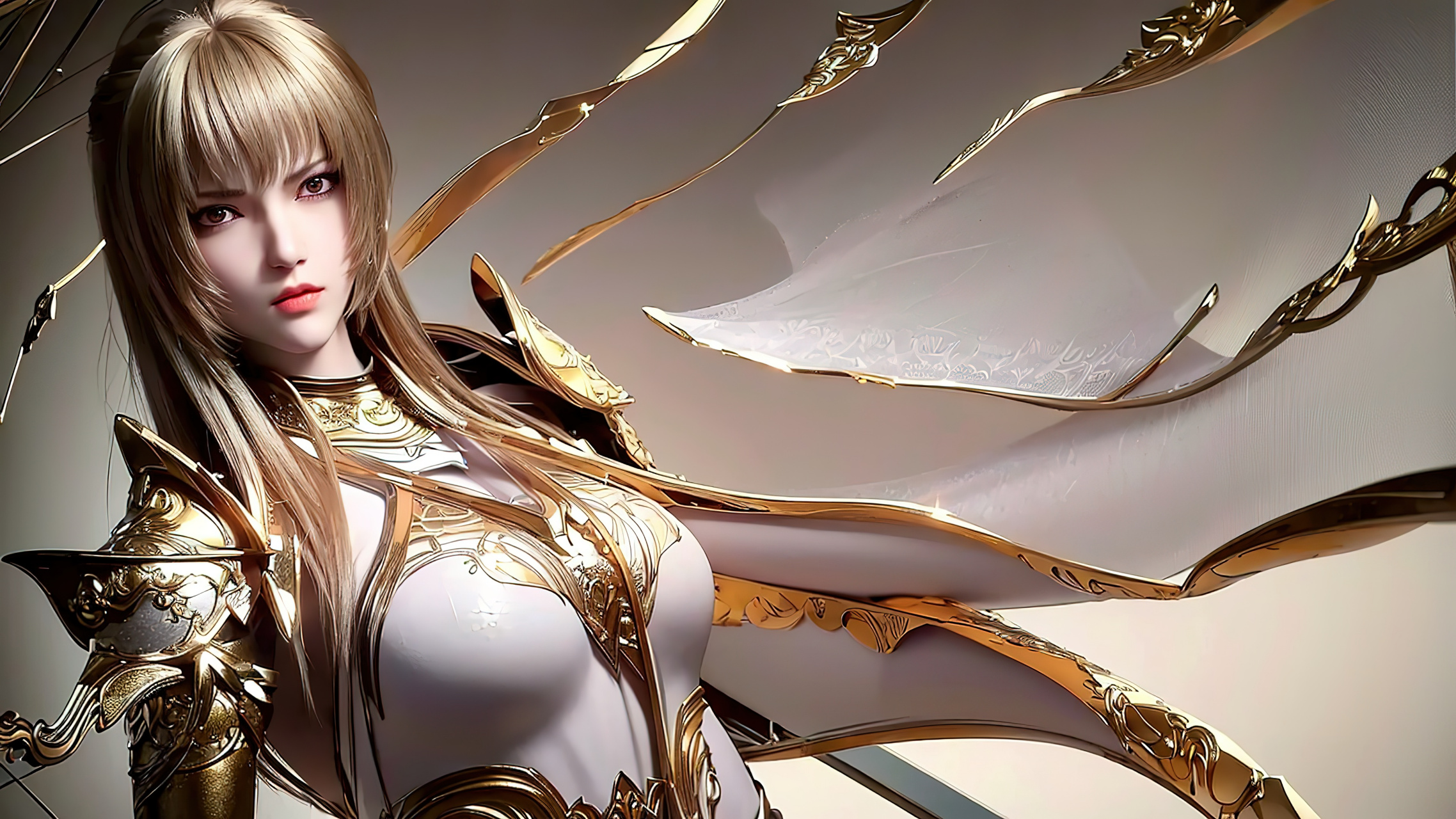 做点有意义的事#   国漫女神 | 天使彦 | 战衣 壁纸 #雄兵连#  把 