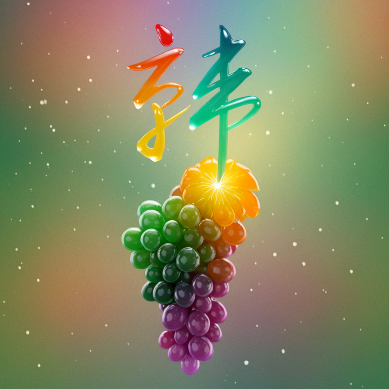 艺术字 | 百家姓 | 多彩葡萄 | 罗梁宋郑谢韩唐冯于