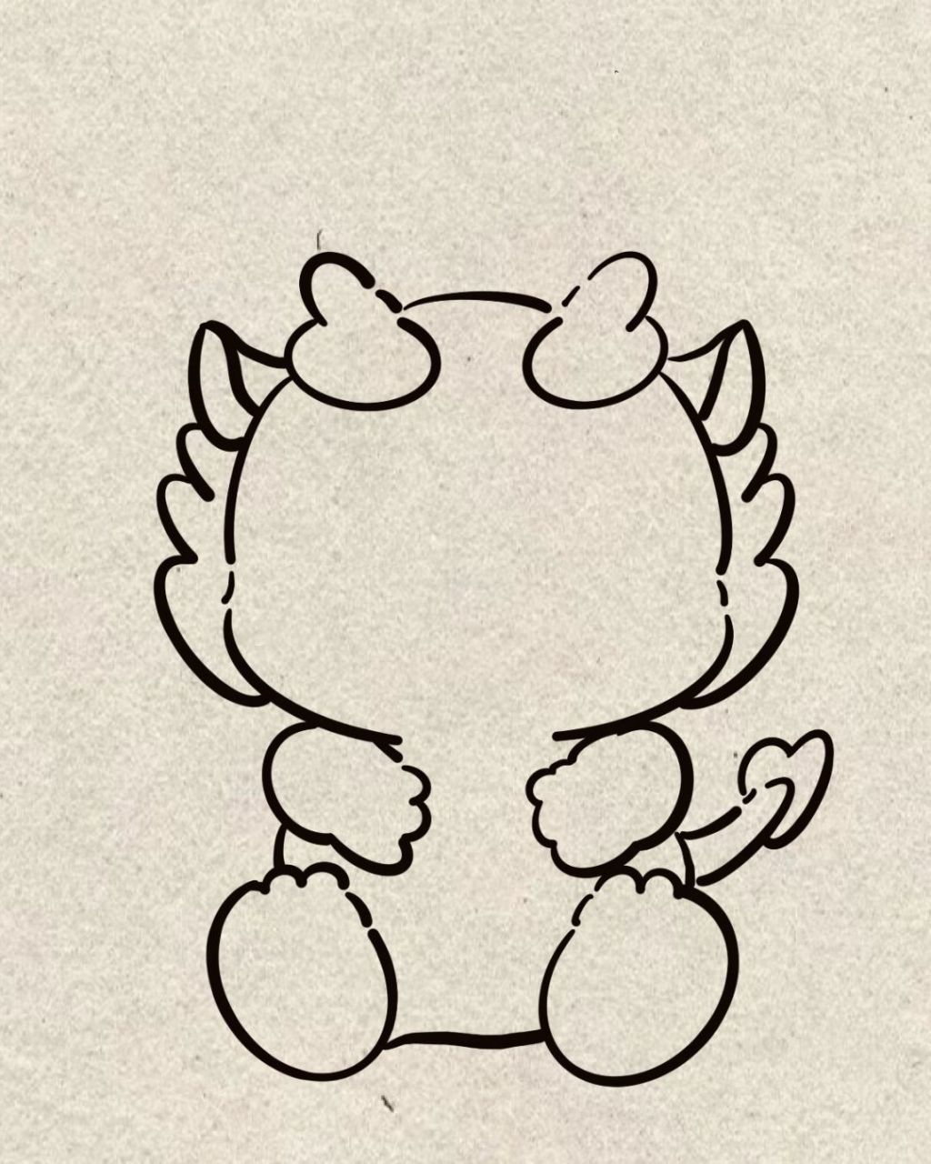 今天我们来聊聊龙头的简笔画法吧!