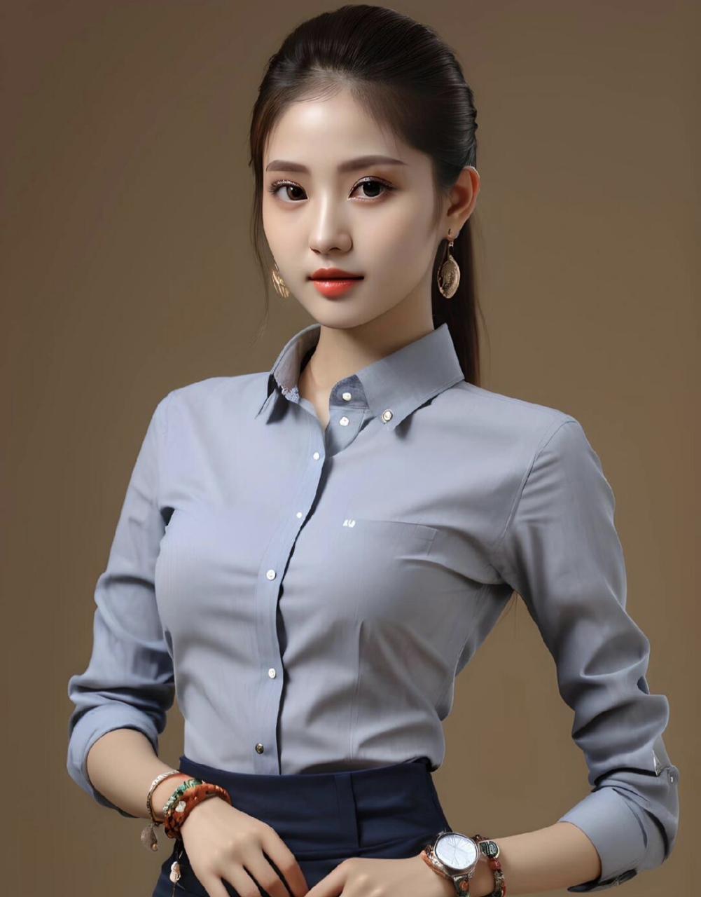 小姐姐职业装打扮很靓丽#养眼美女# #遇见好身材# #职场打工人成长