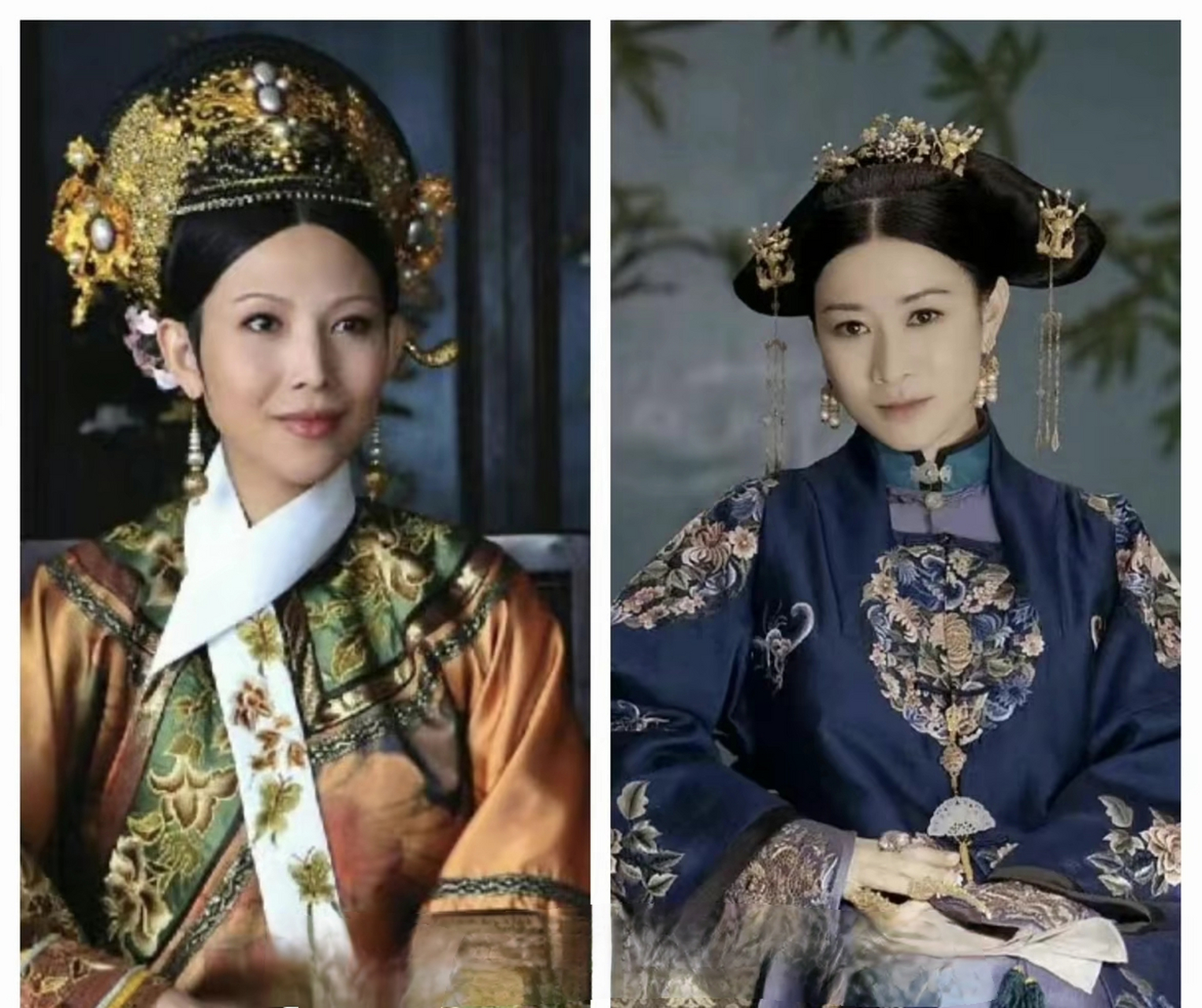 如懿跟她的姑母宜修比可差太远了,还是《延禧攻略》里面的娴妃更有