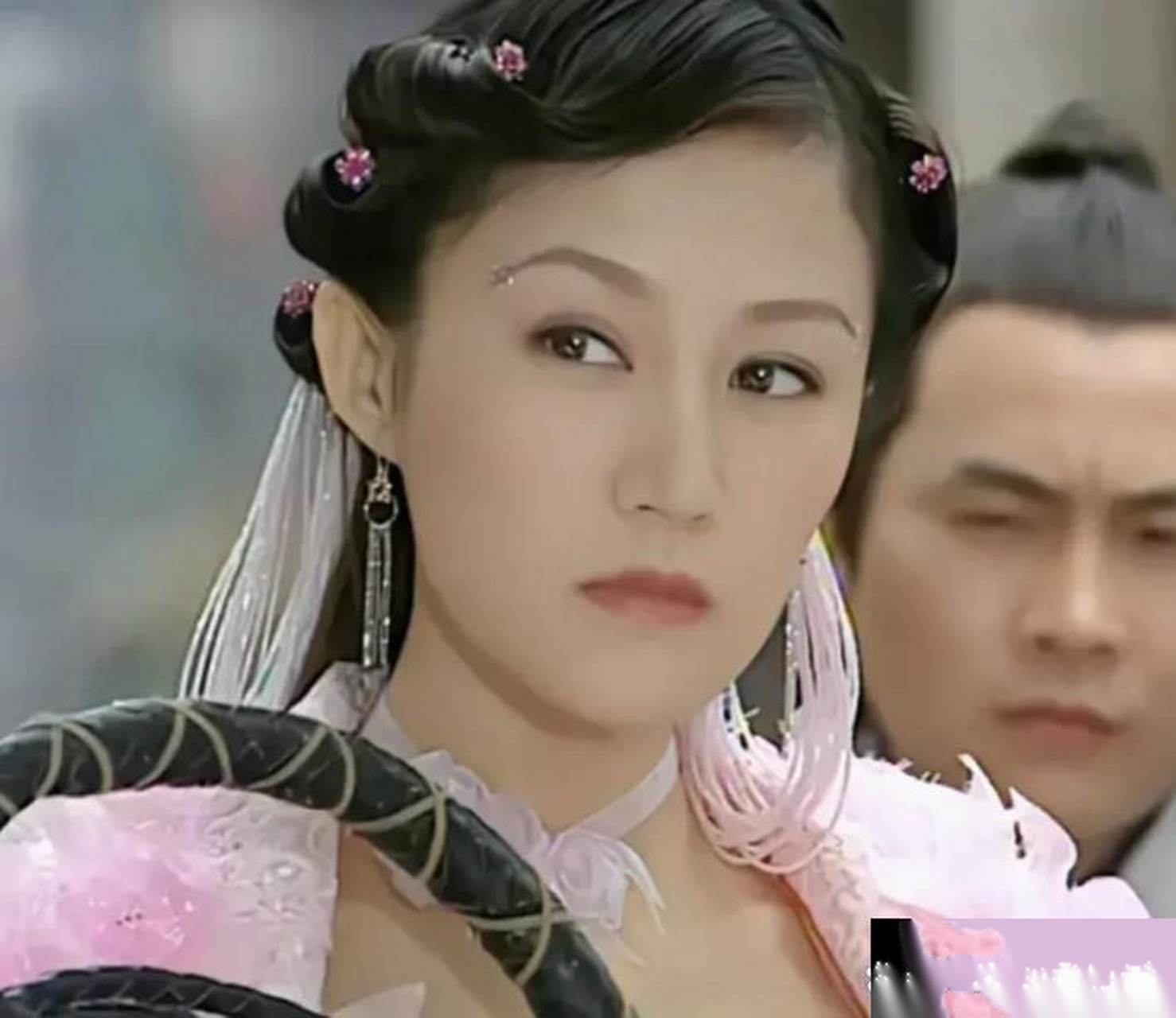 安宁公主这个角色,居然是陆毅的老婆鲍蕾出演的,好漂亮啊.