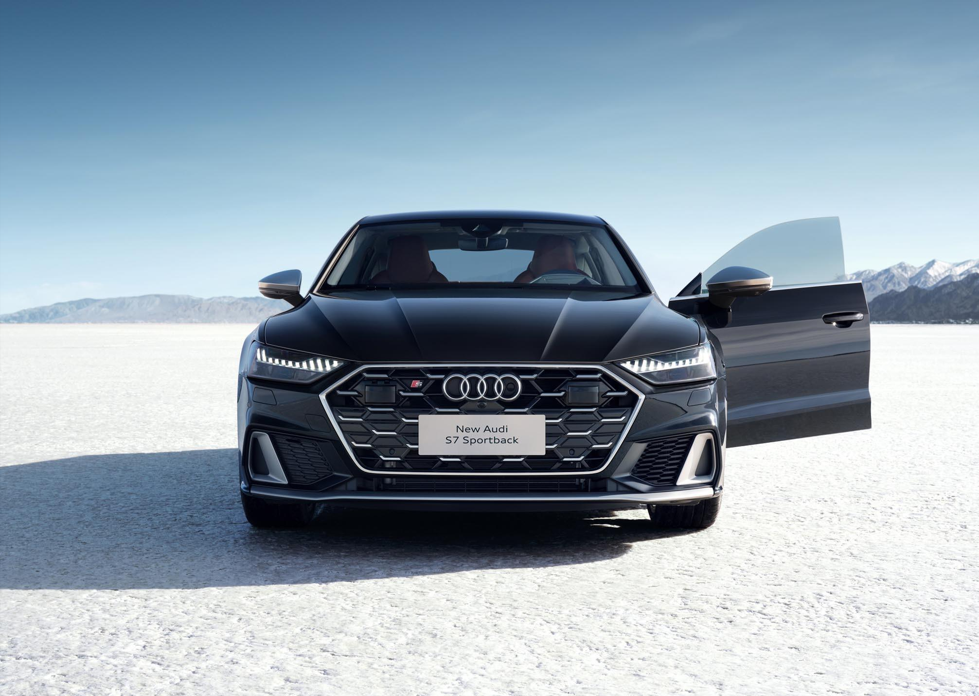 新款奥迪s7 sportback上市,售103.28万,前脸设计焕新!
