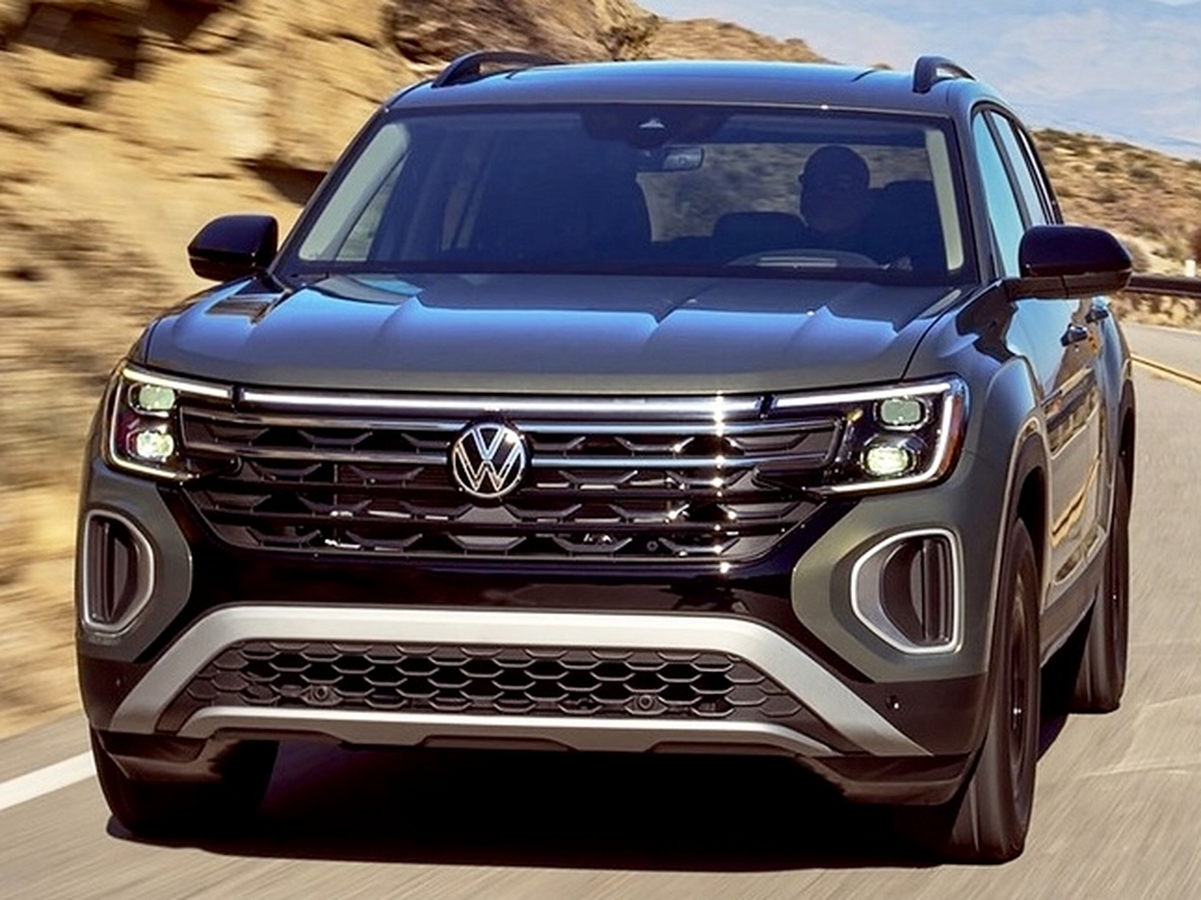 大众最美前脸的suv车型来了——大众atlas