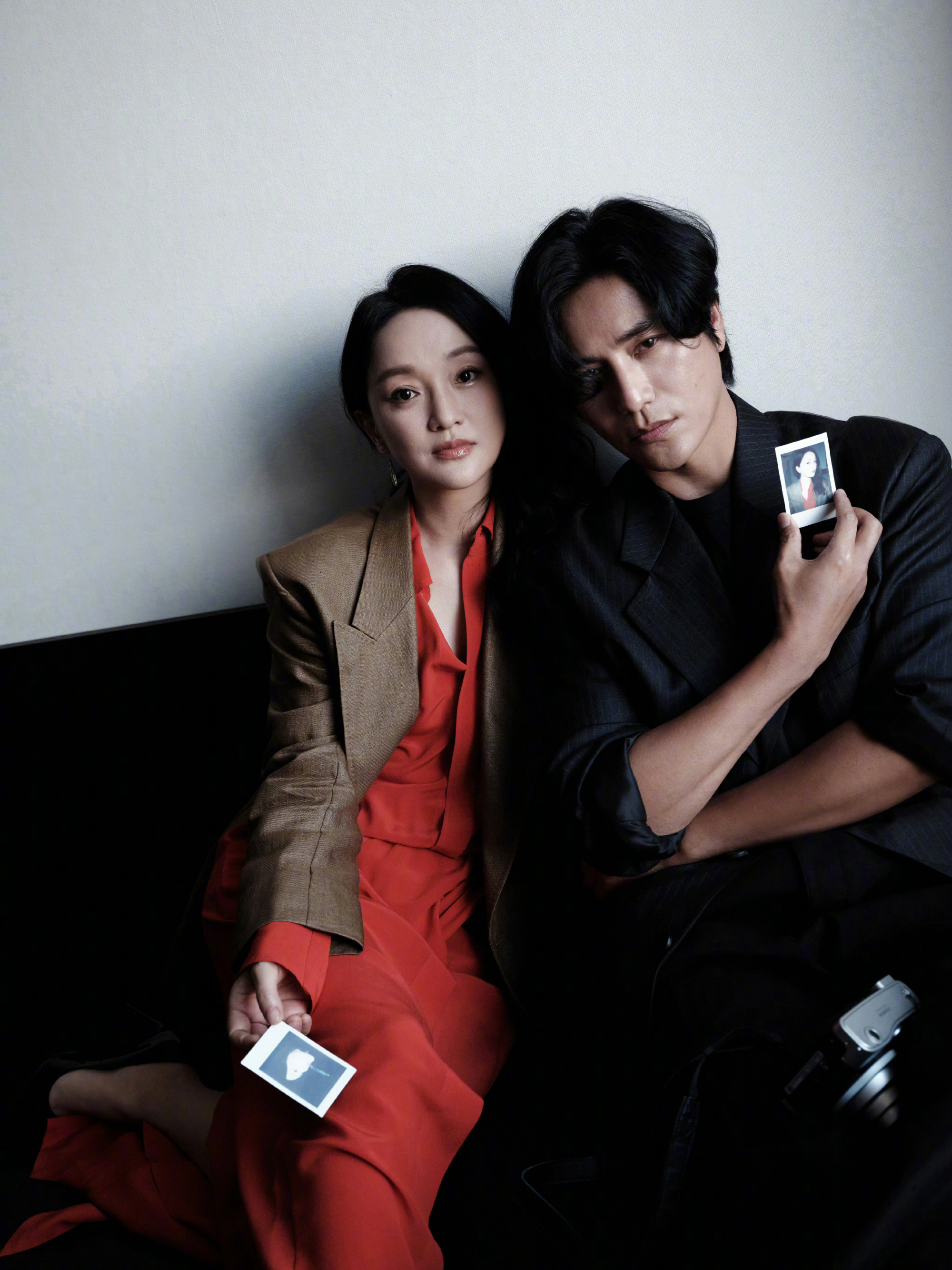 周迅红裙,陈坤西装,郎才女貌!#春季变美计划