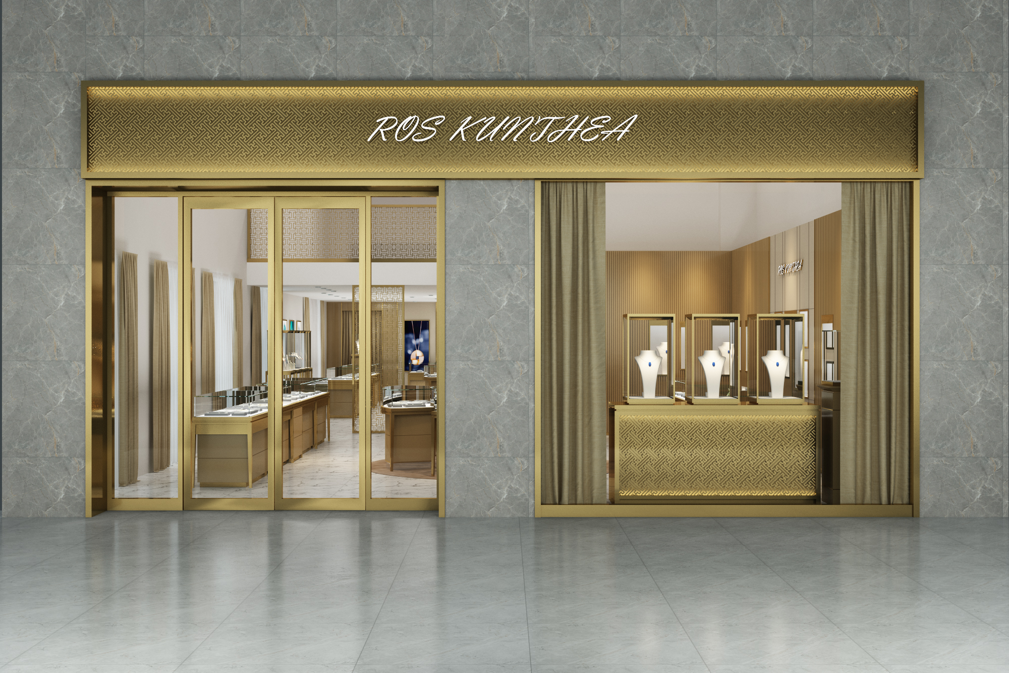 高端珠宝橱窗柜,高端珠宝展示柜