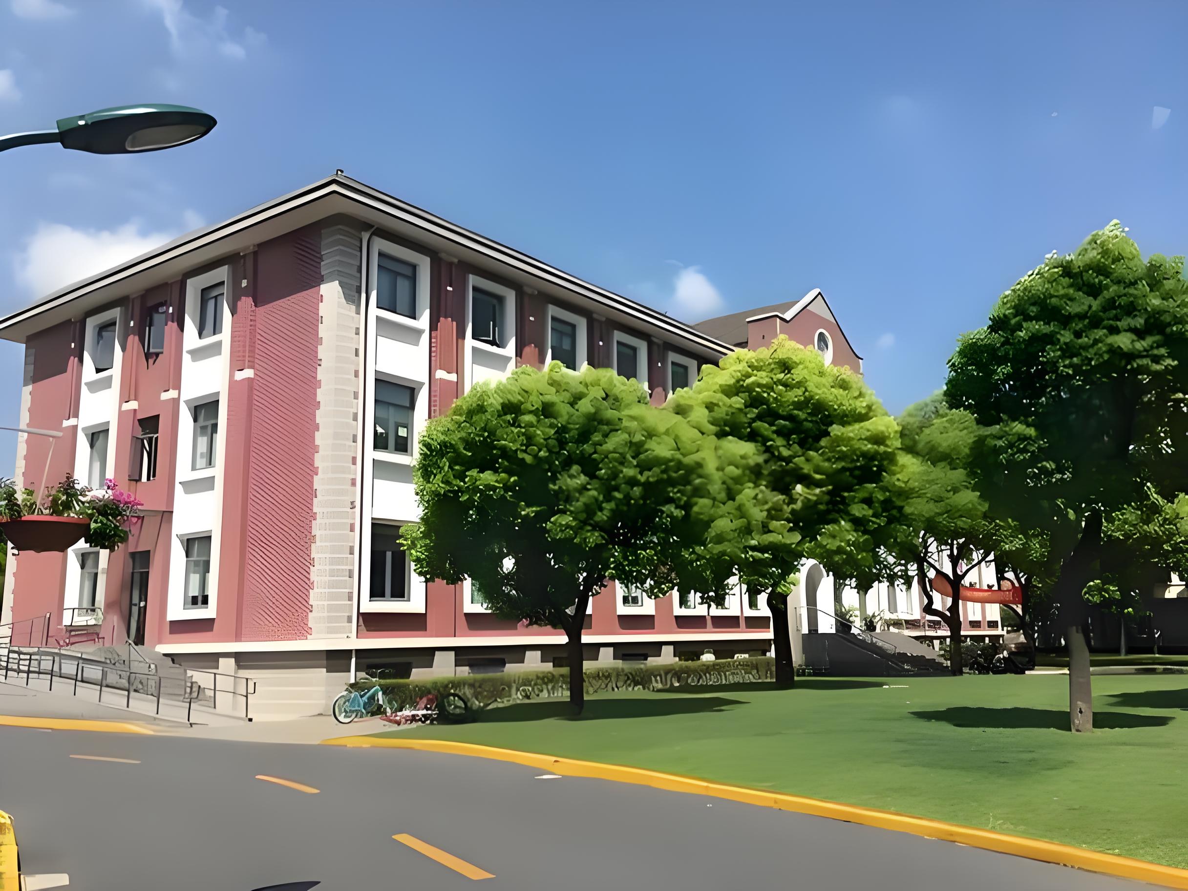 上海财经大学校园风光图片