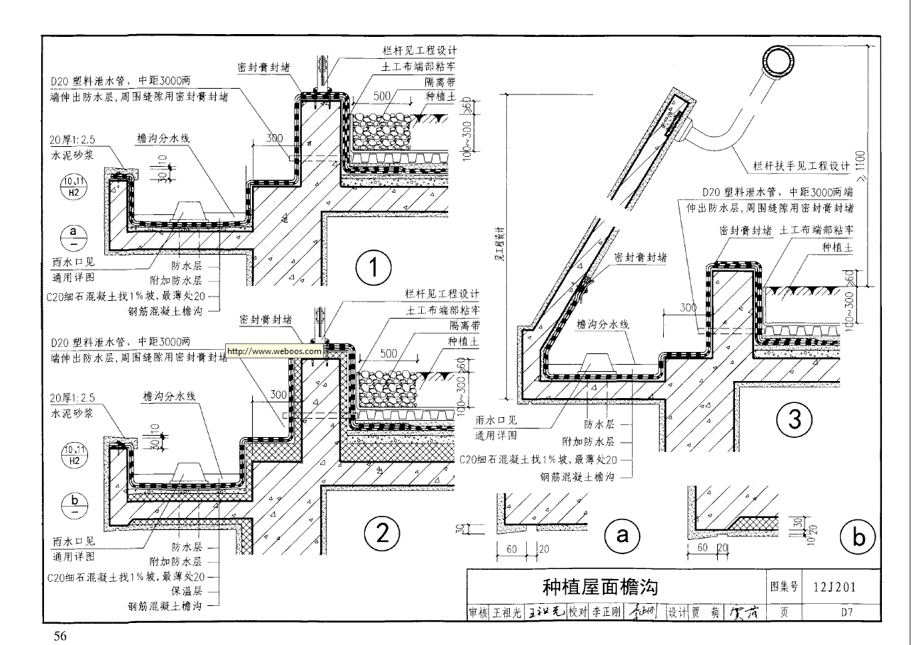 你了解平屋面建筑构造吗?12j201高清图集分享,收藏评论