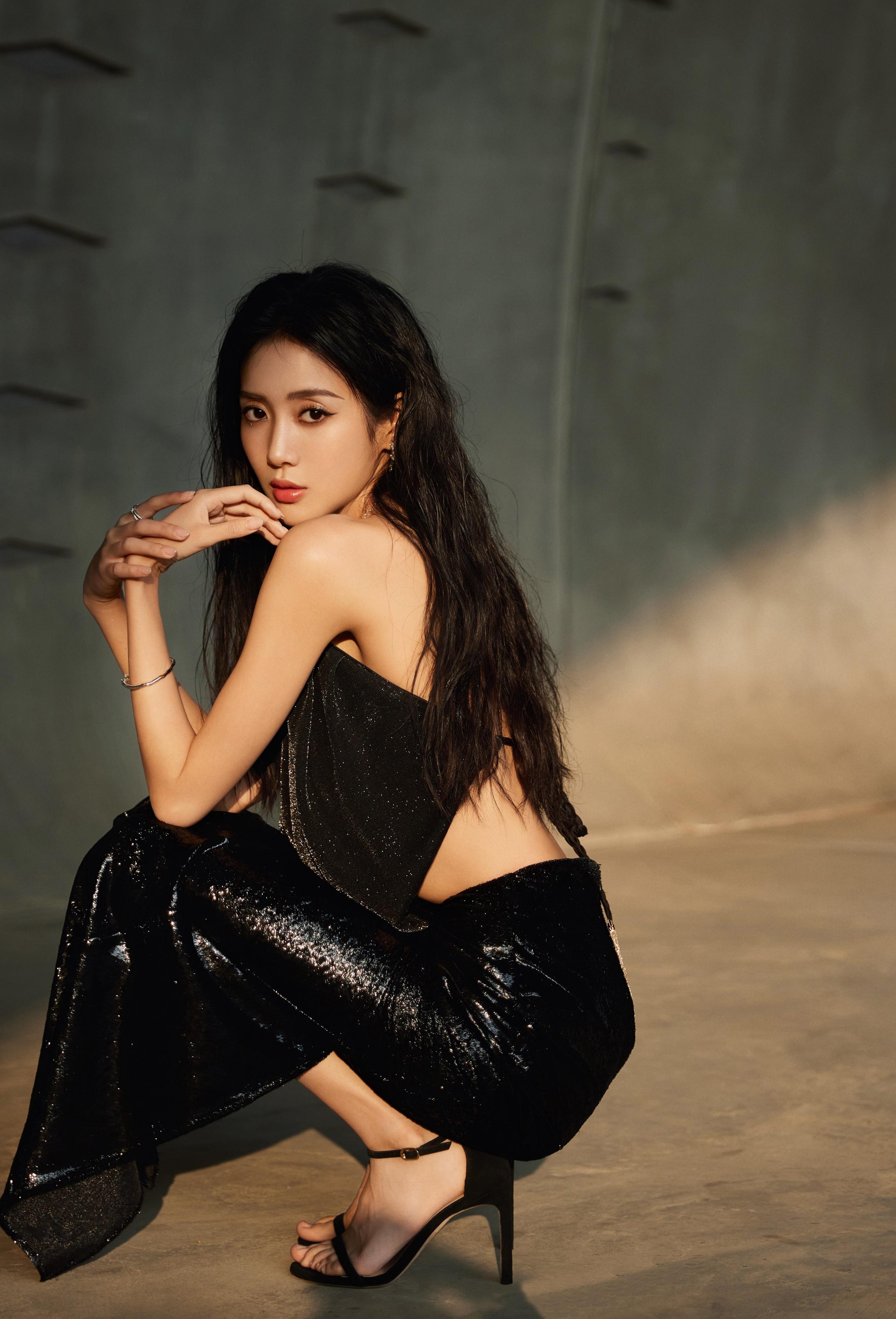 王梓薇的璀璨外貌