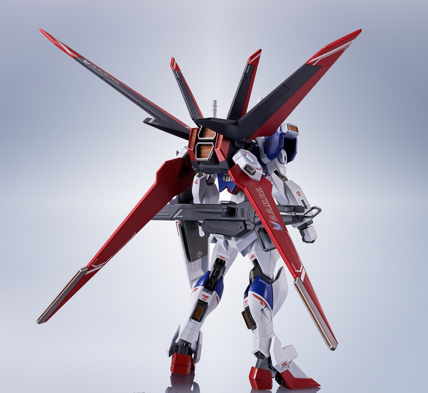 模型欣赏:魂限 metal robot魂 空战脉冲高达spec Ⅱ,配色调整,标识