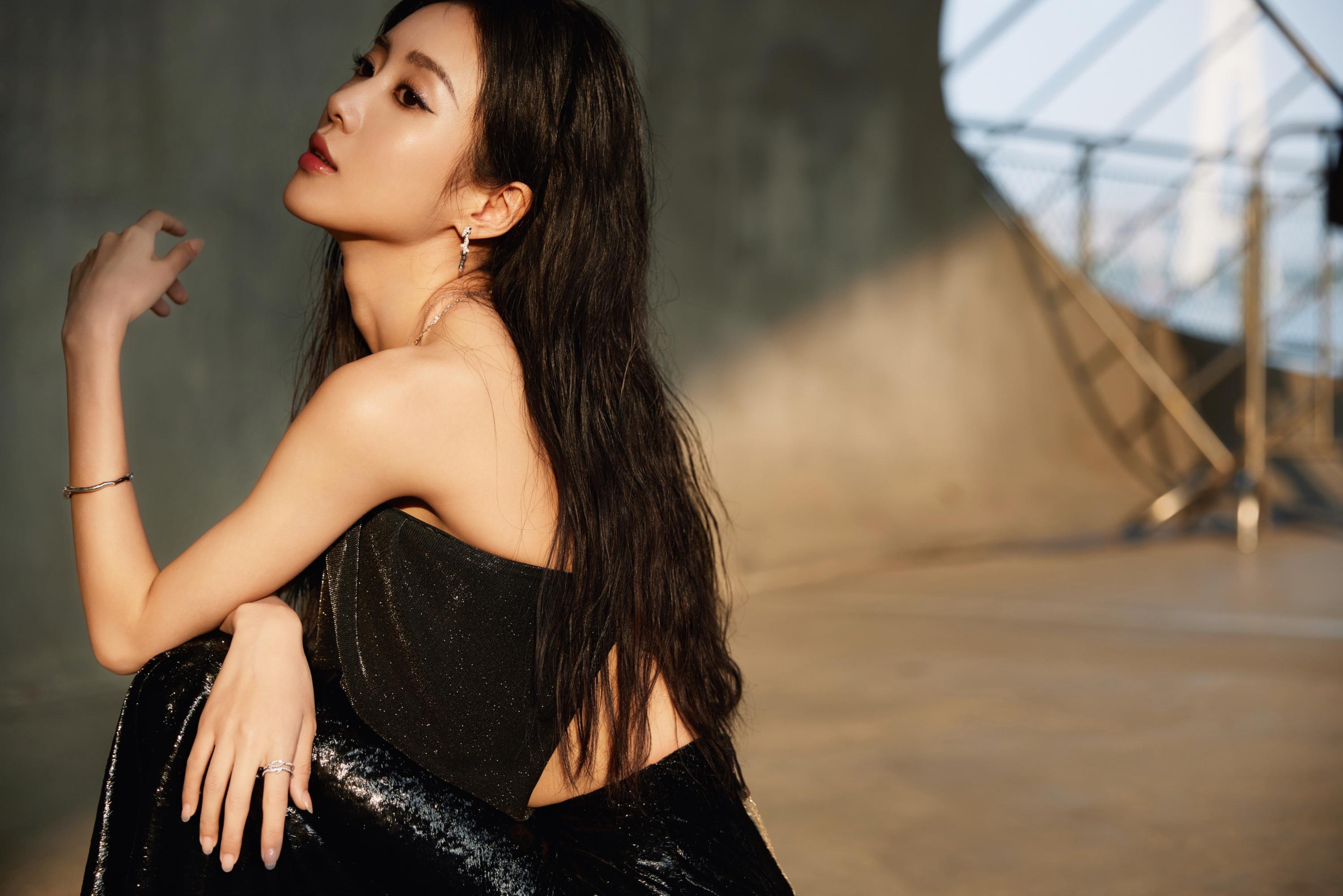 王梓薇的璀璨外貌