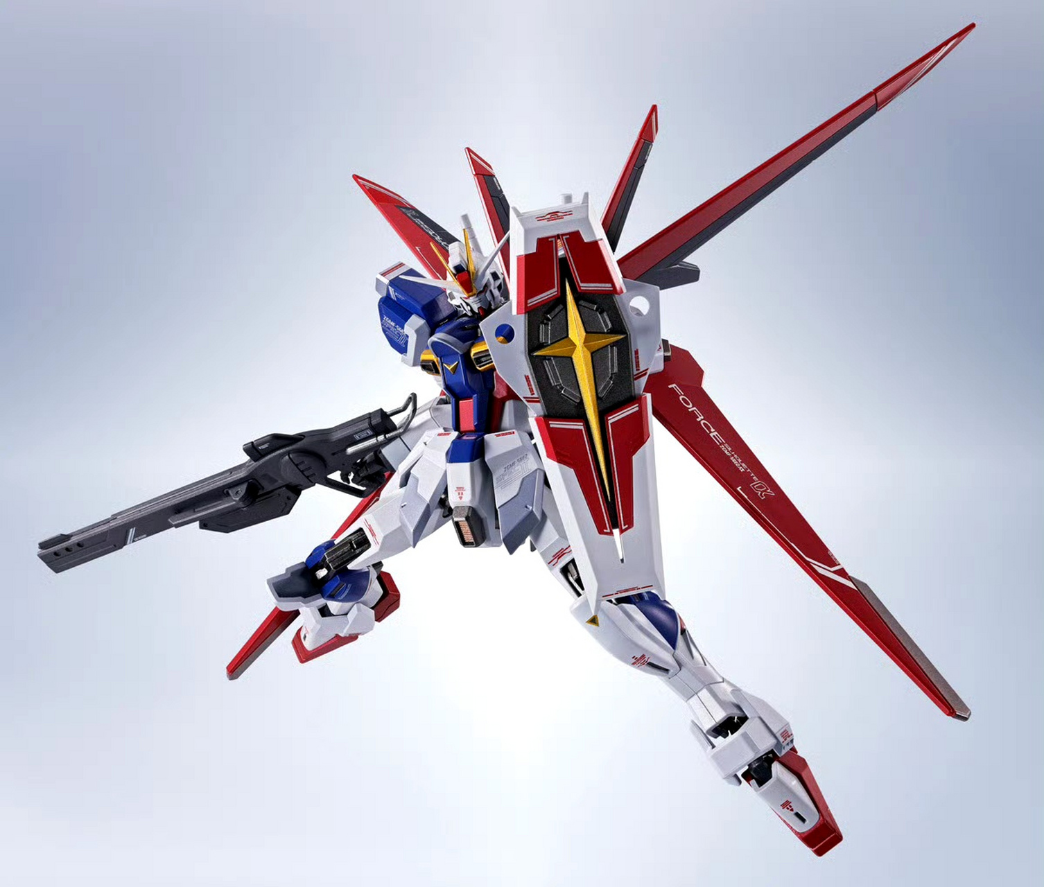 模型欣赏:魂限 metal robot魂 空战脉冲高达spec Ⅱ,配色调整,标识