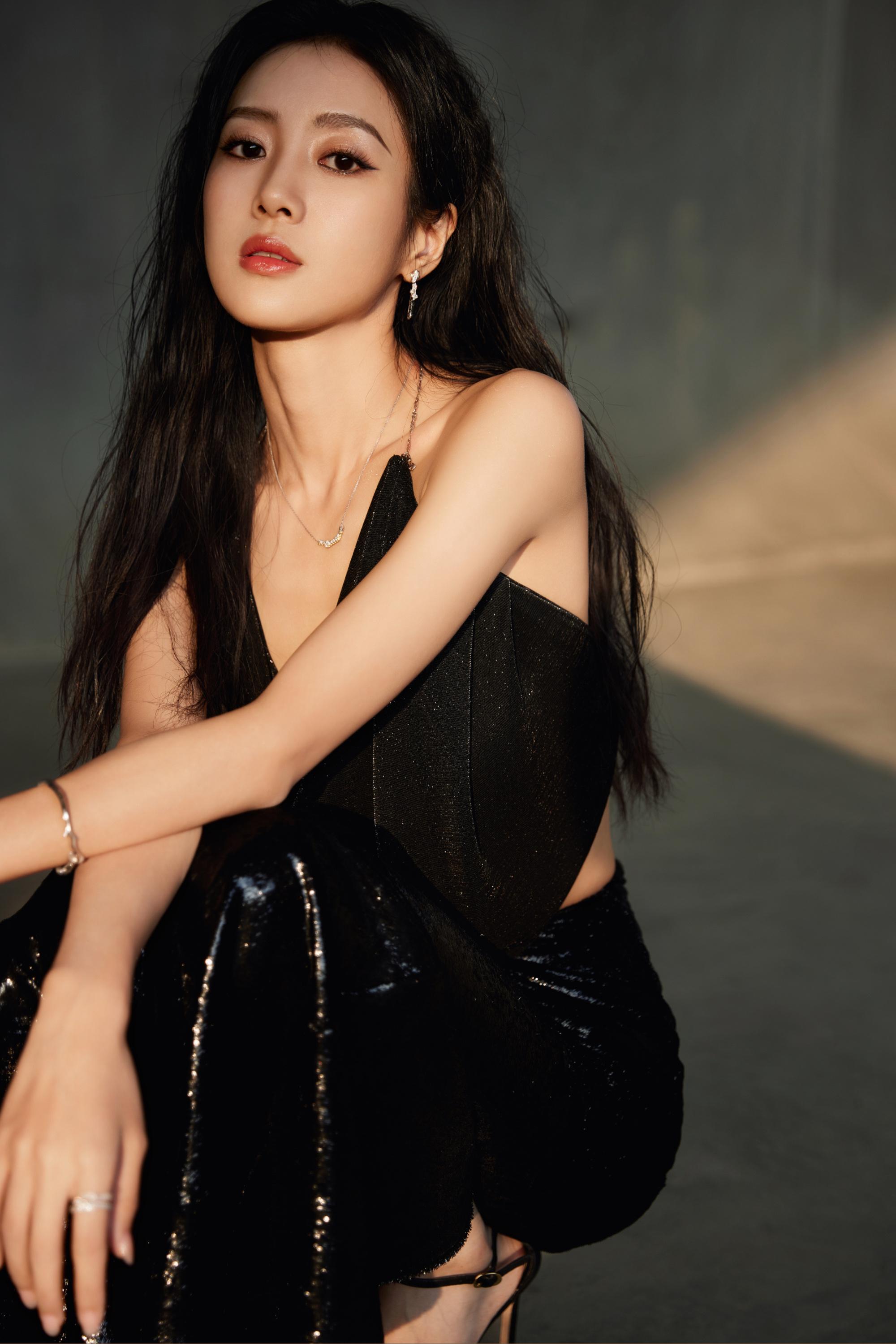 王梓薇的璀璨外貌