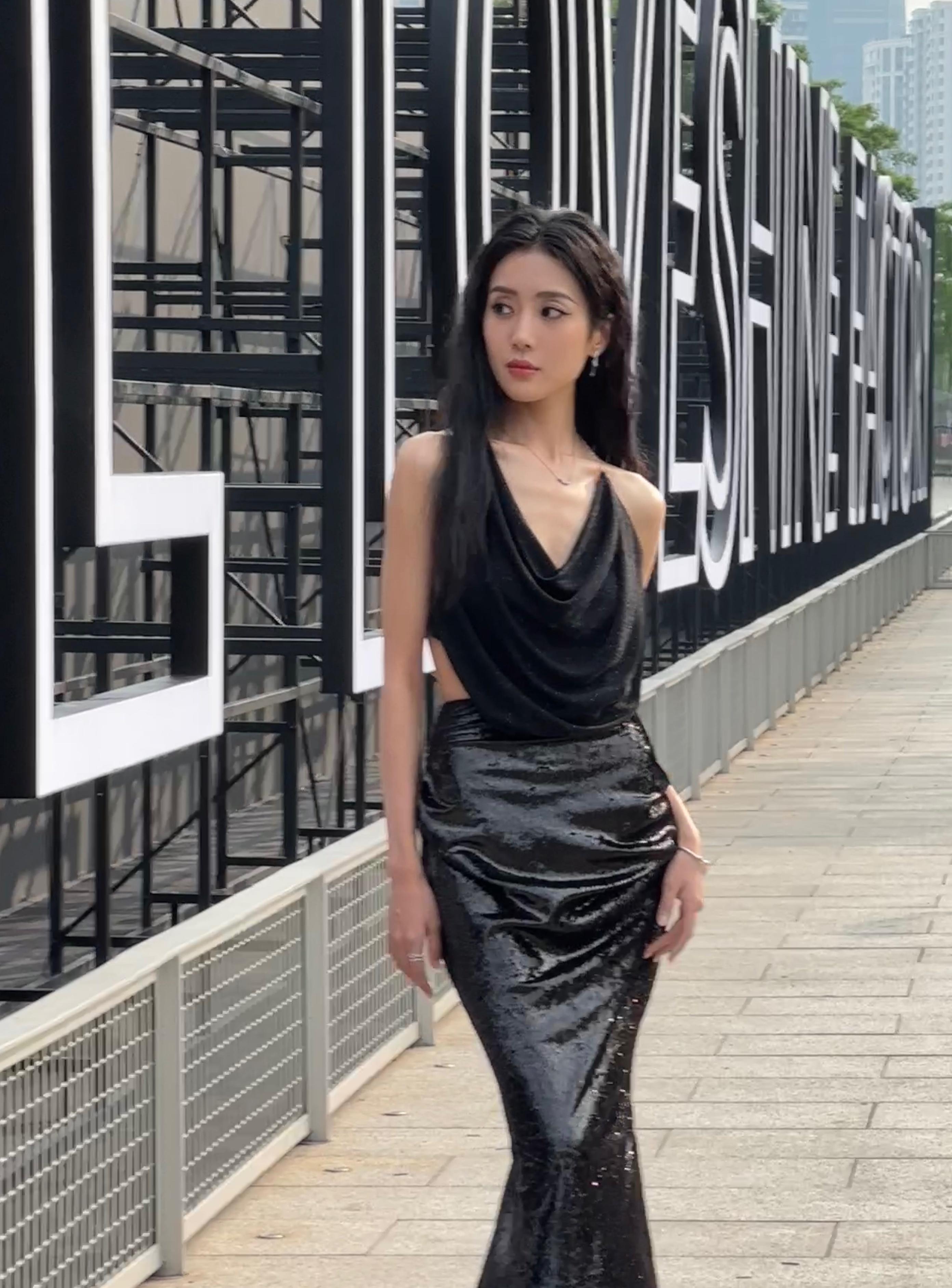 王梓薇的璀璨外貌