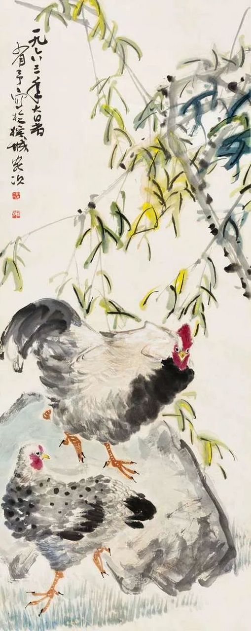 宋省予的作品思想深刻,饱寓诗情,意境优美,格调清新,色墨瑰丽