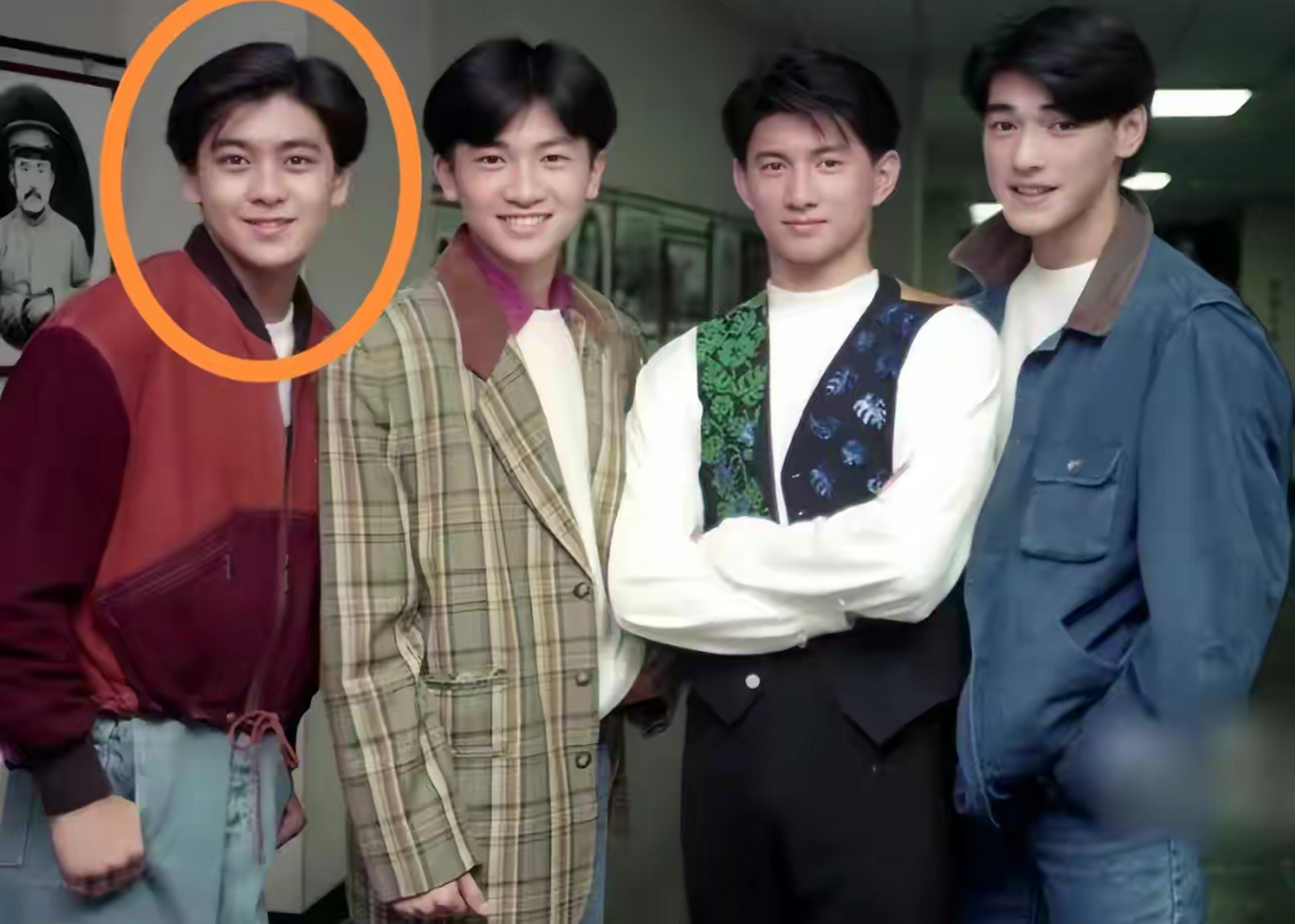 金城武与吴奇隆帅气一个档次,属于俊朗的,苏有朋很有灵气,林志颖则是