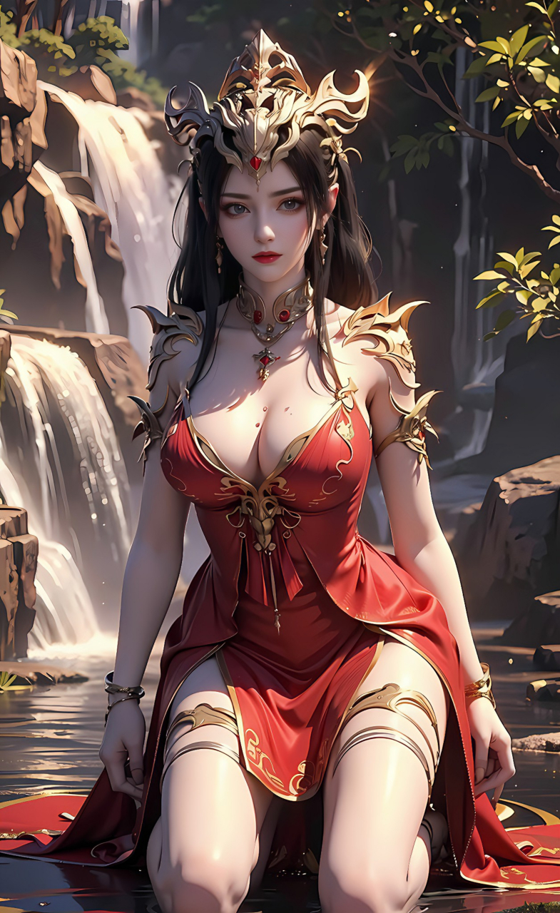 斗破苍穹# #美杜莎女王# #ai国漫美女# 少女版美杜莎女王