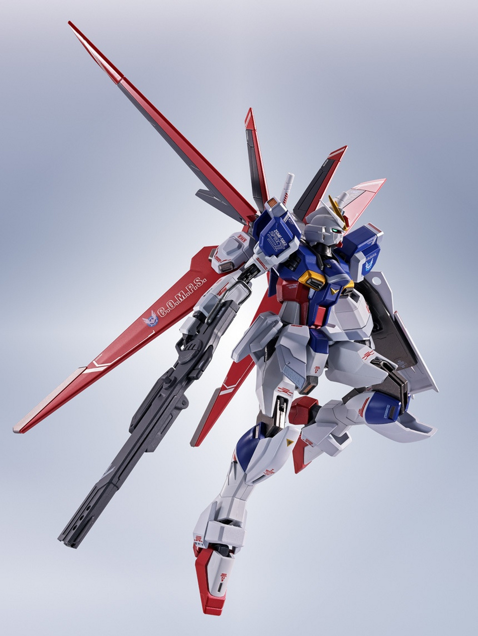 模型欣赏:魂限 metal robot魂 空战脉冲高达spec Ⅱ,配色调整,标识