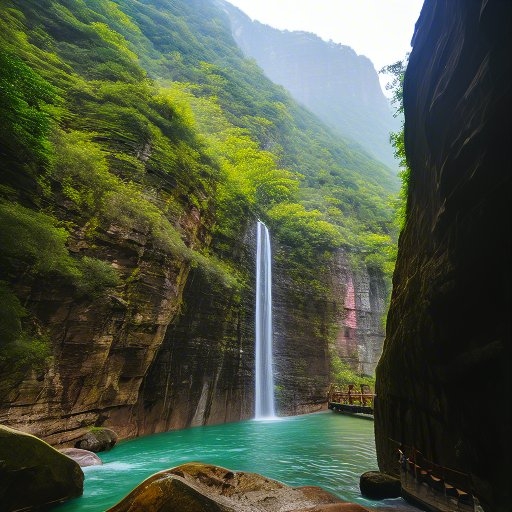 湘西龙山风景区图片