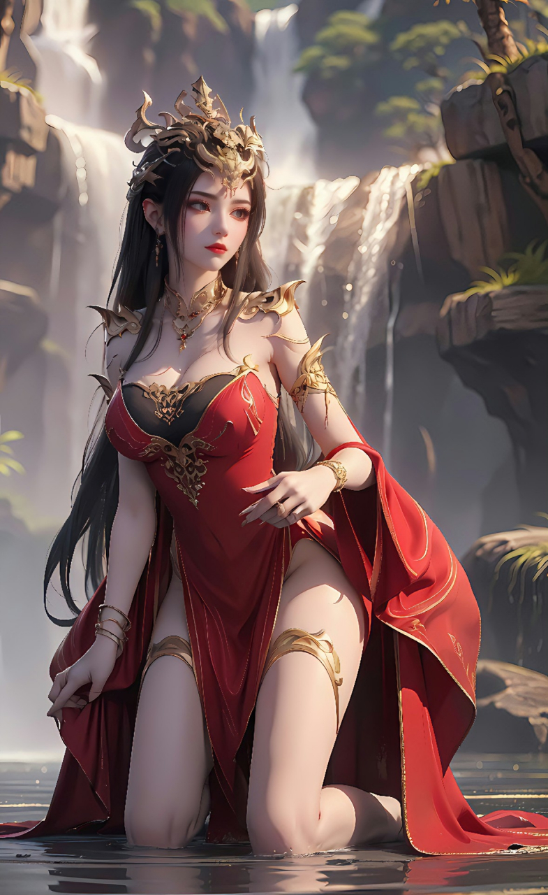 斗破苍穹# #美杜莎女王# #ai国漫美女# 少女版美杜莎女王