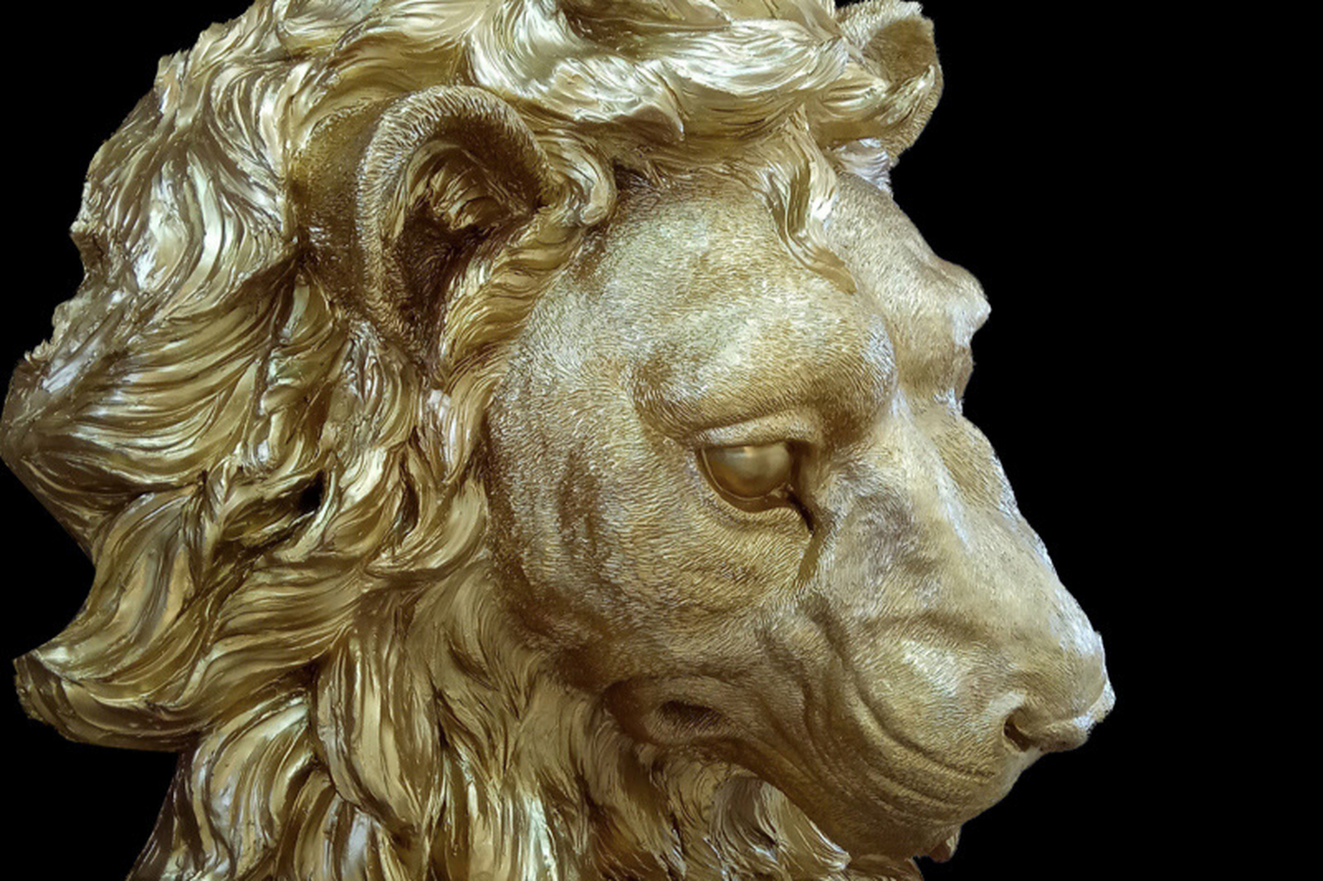 玻璃钢仿真狮子头雕塑,艺术与自然的完美融合!轻巧耐腐蚀,立体生动.