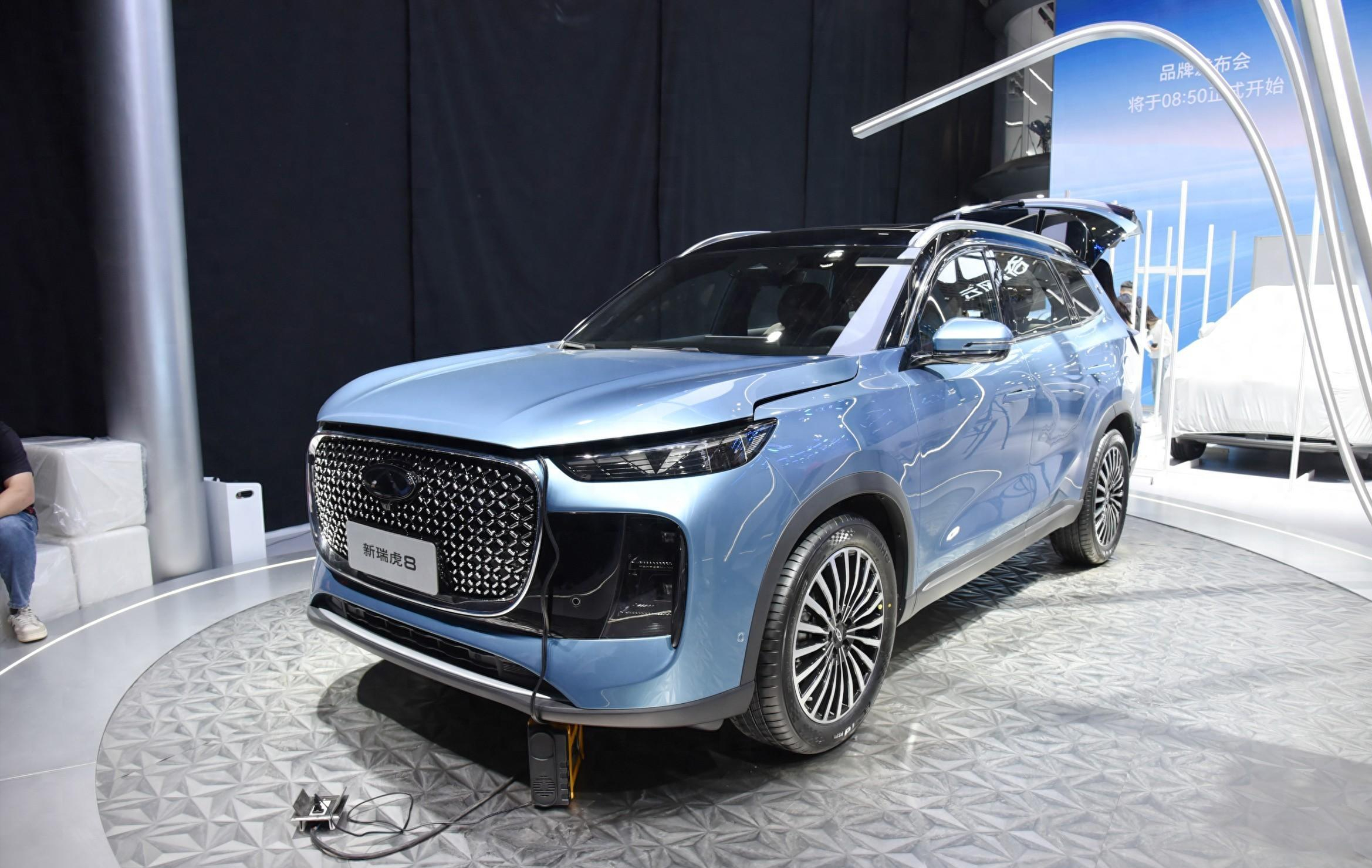 奇瑞新瑞虎8惊艳北京车展:全新设计,七座大空间