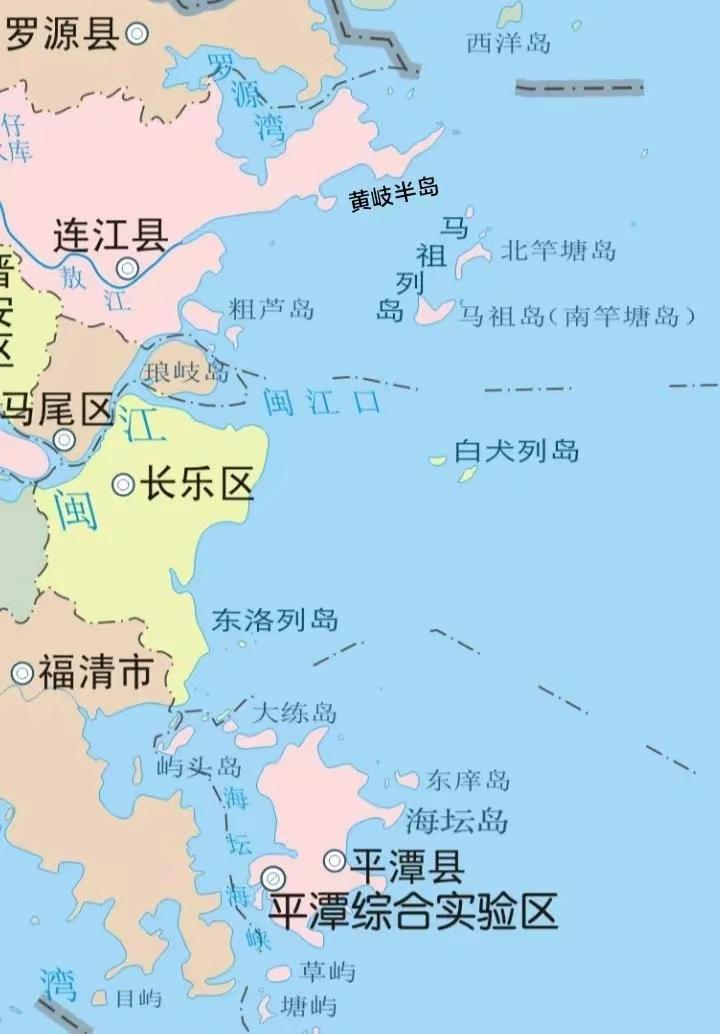 被台湾当局暂管下的福建省离岛——金门,马祖以及乌坵