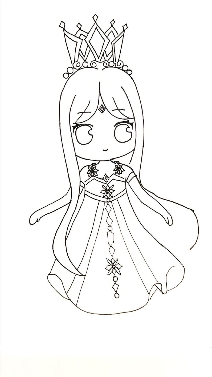 冰公主简笔画 今天教大家如何画一个冰雪奇缘里的冰公主艾莎.