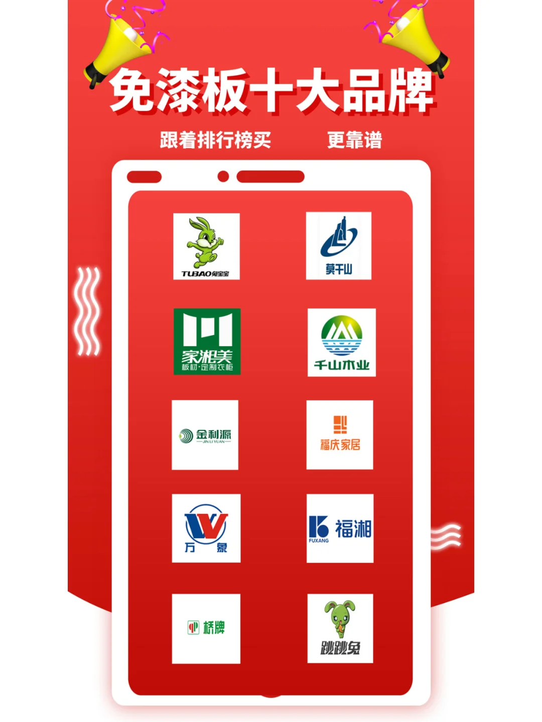 2023免漆板十大品牌(排行)有哪些?