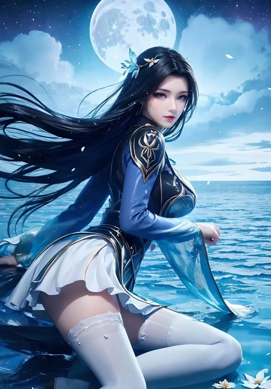 做点有意义的事#   国漫女神 | 凌落宸 | 学姐  白丝 #绝世唐门