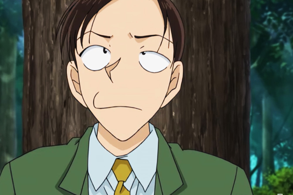 一起见证这位不靠谱警察 光彦原画名侦探柯南里面的菜鸟警官怎么画?